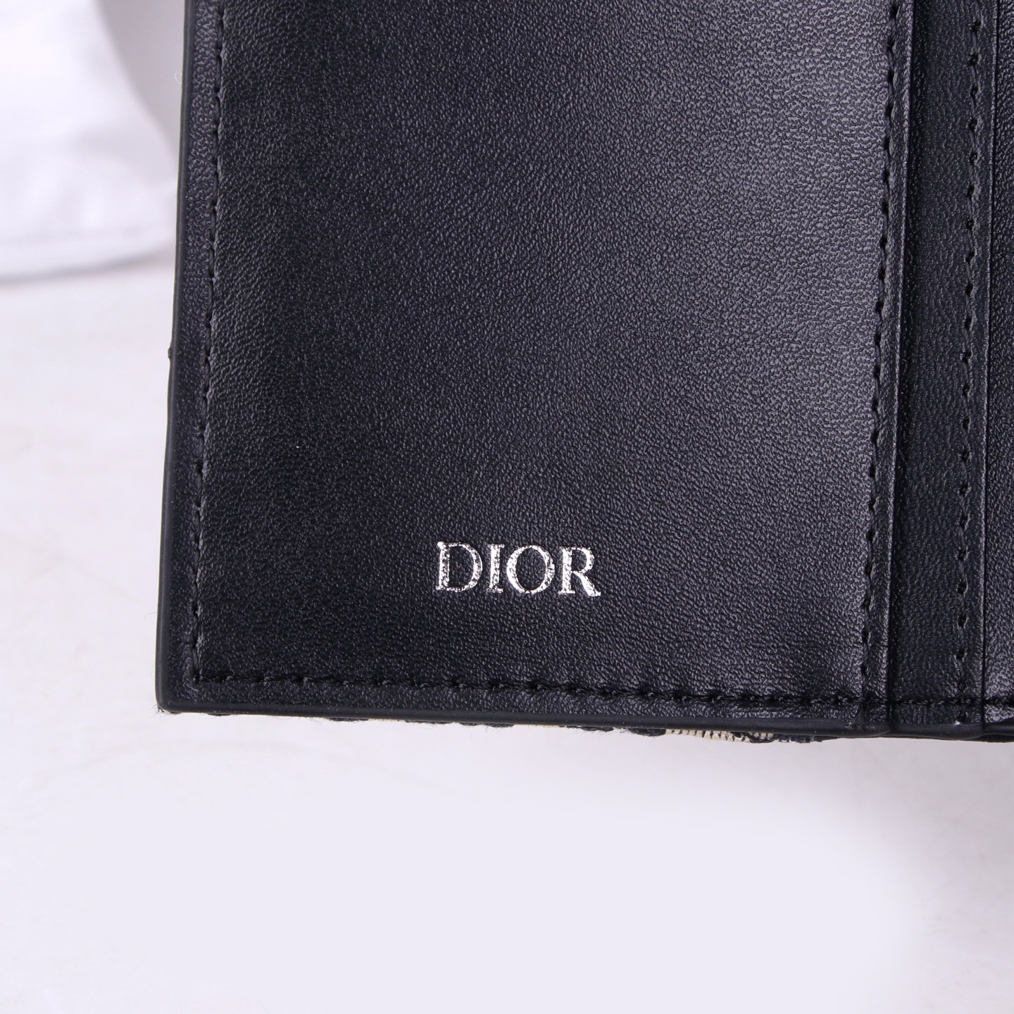 Dior 375 Black Wallet: Official Handmade Production, Unisex, Limited Edition Fire - 图片 9