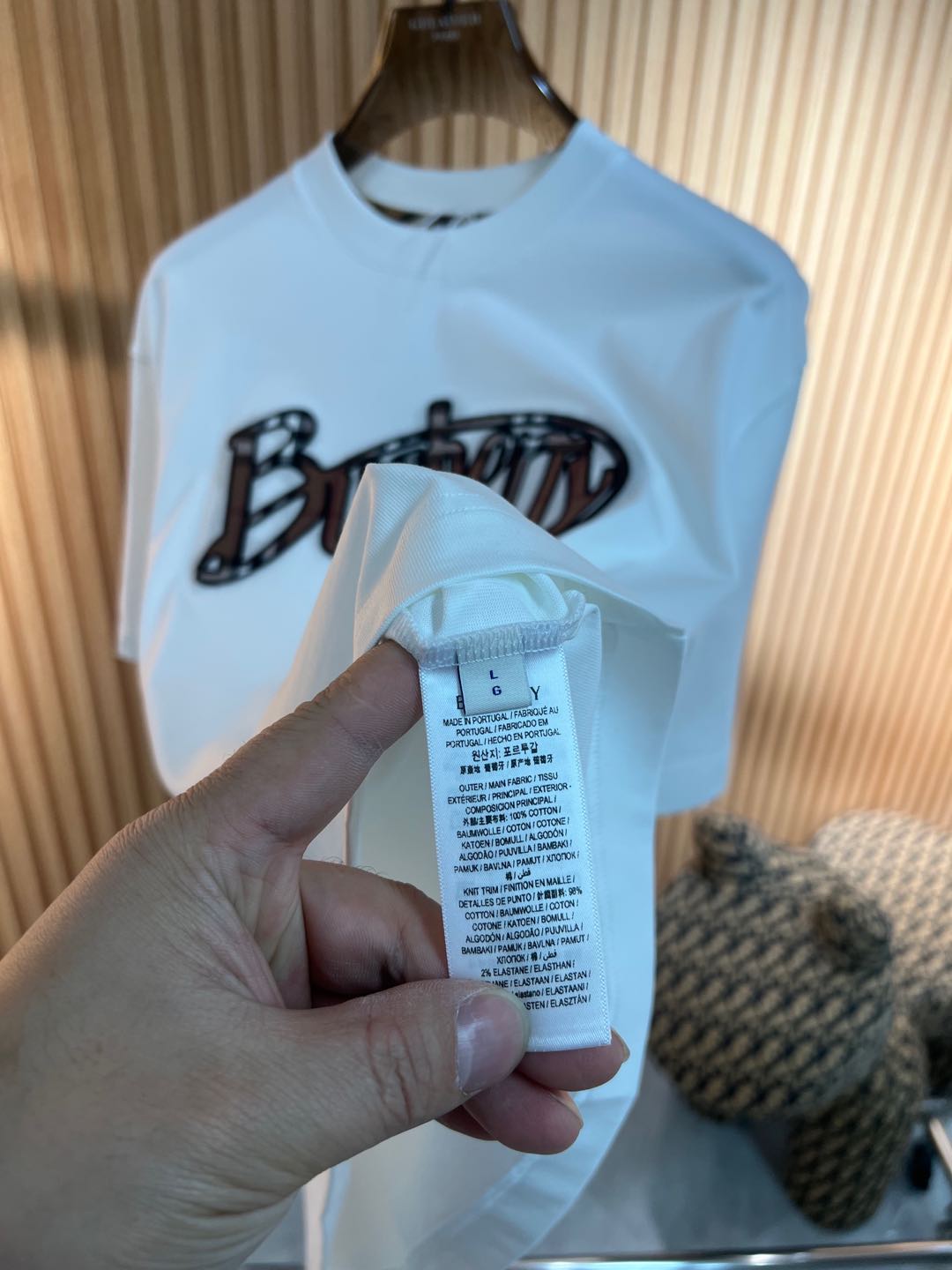   BBR 2025春夏新款首发专柜最新款短袖圆领T恤 高端订制 设计前卫时尚！品牌logo重工艺设计 