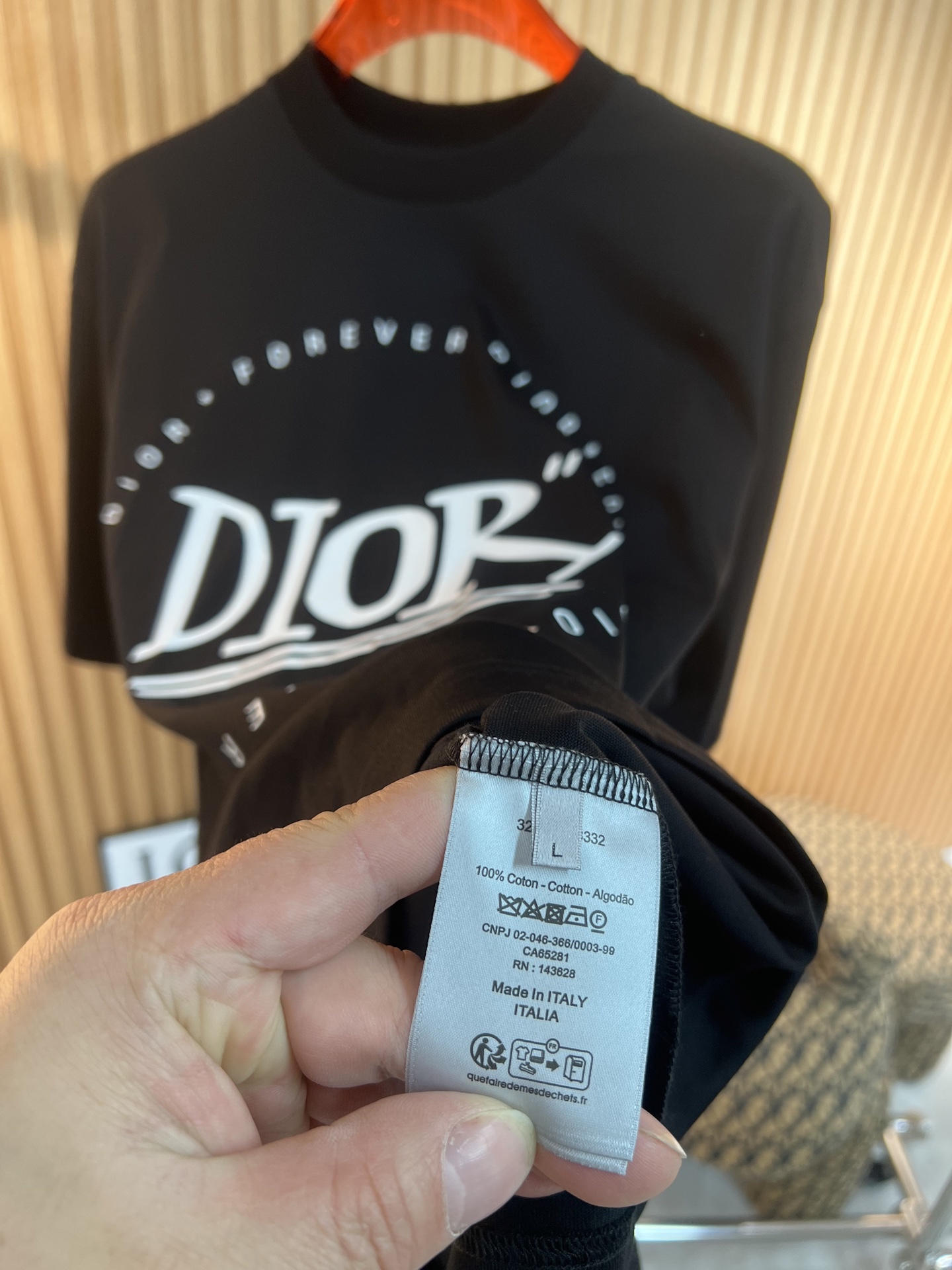   迪奥Dior  2025春夏新款首发专柜最新款短袖圆领T恤 高端订制 设计前卫时尚！品牌logo印花