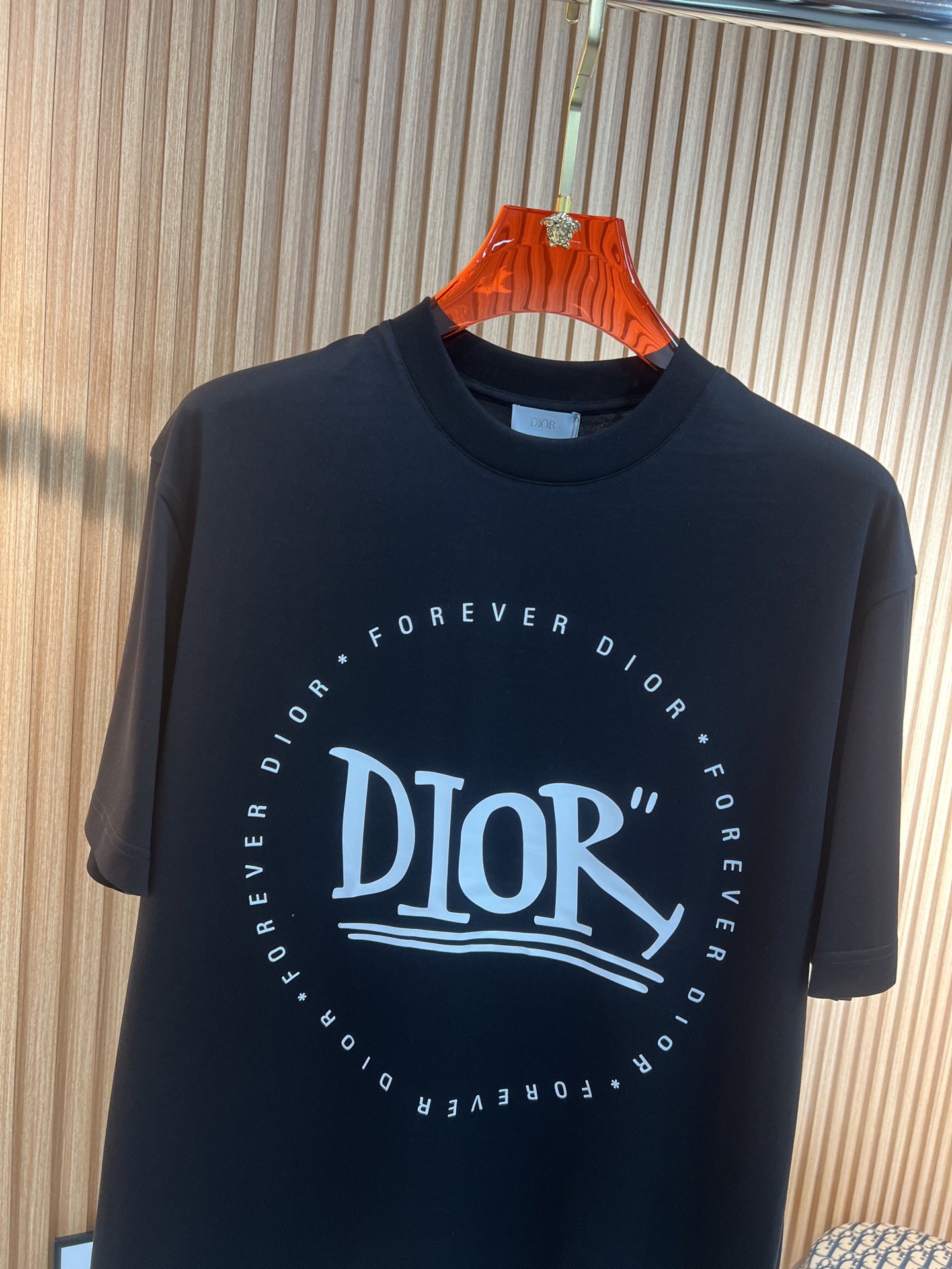   迪奥Dior  2025春夏新款首发专柜最新款短袖圆领T恤 高端订制 设计前卫时尚！品牌logo印花