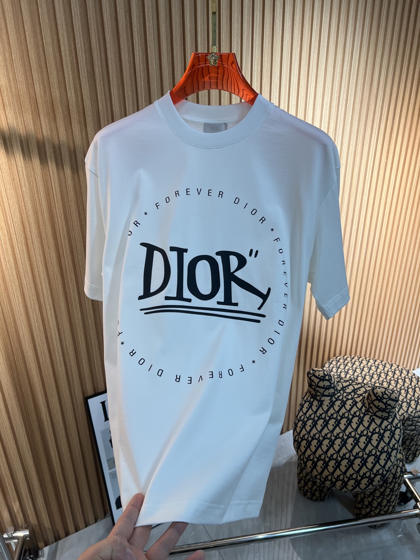   迪奥Dior  2025春夏新款首发专柜最新款短袖圆领T恤 高端订制 设计前卫时尚！品牌logo印花