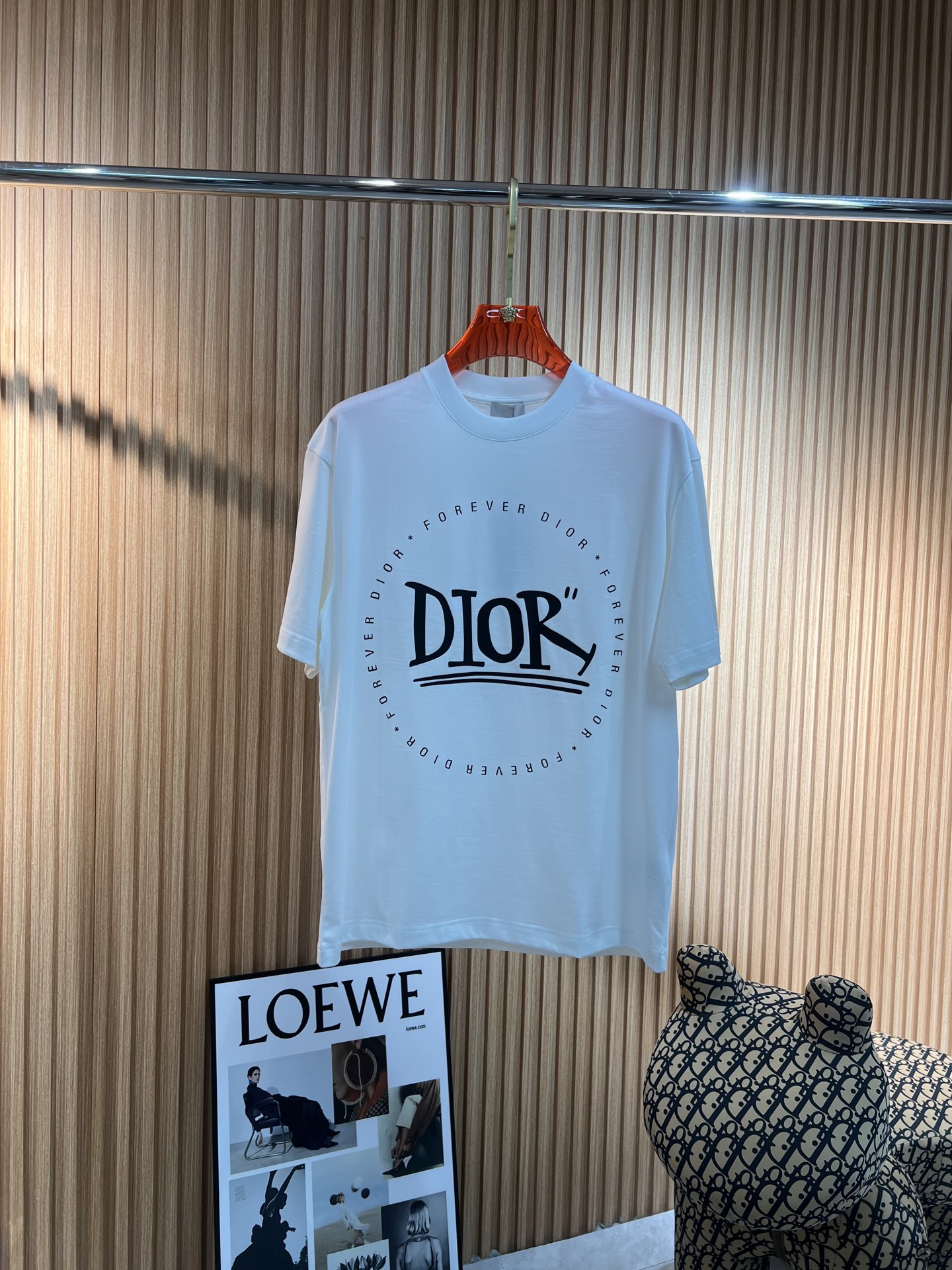   迪奥Dior  2025春夏新款首发专柜最新款短袖圆领T恤 高端订制 设计前卫时尚！品牌logo印花