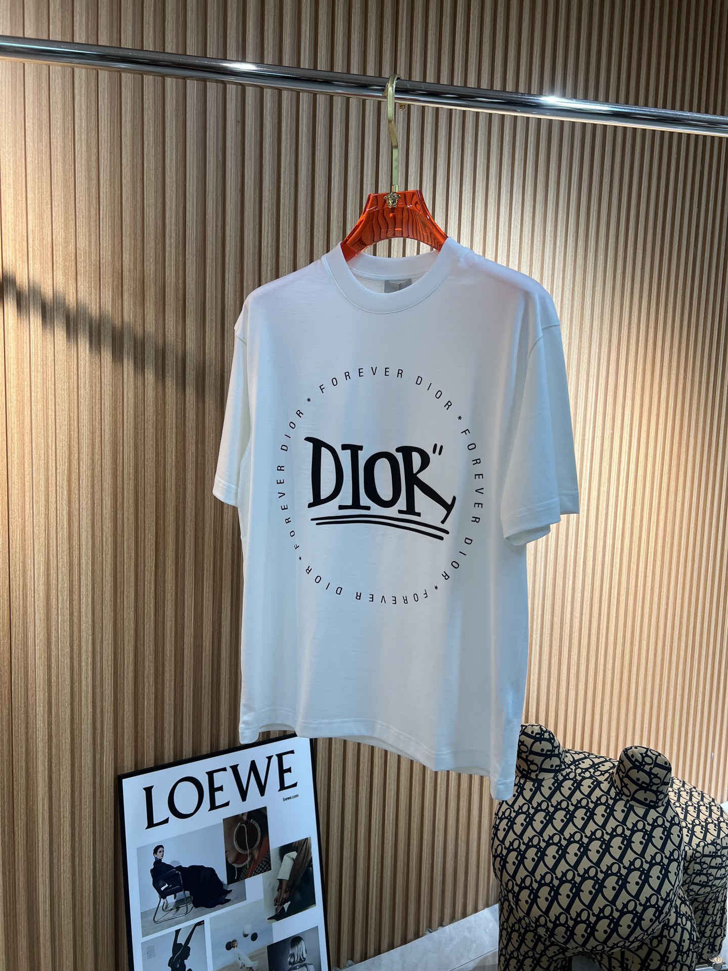   迪奥Dior  2025春夏新款首发专柜最新款短袖圆领T恤 高端订制 设计前卫时尚！品牌logo印花