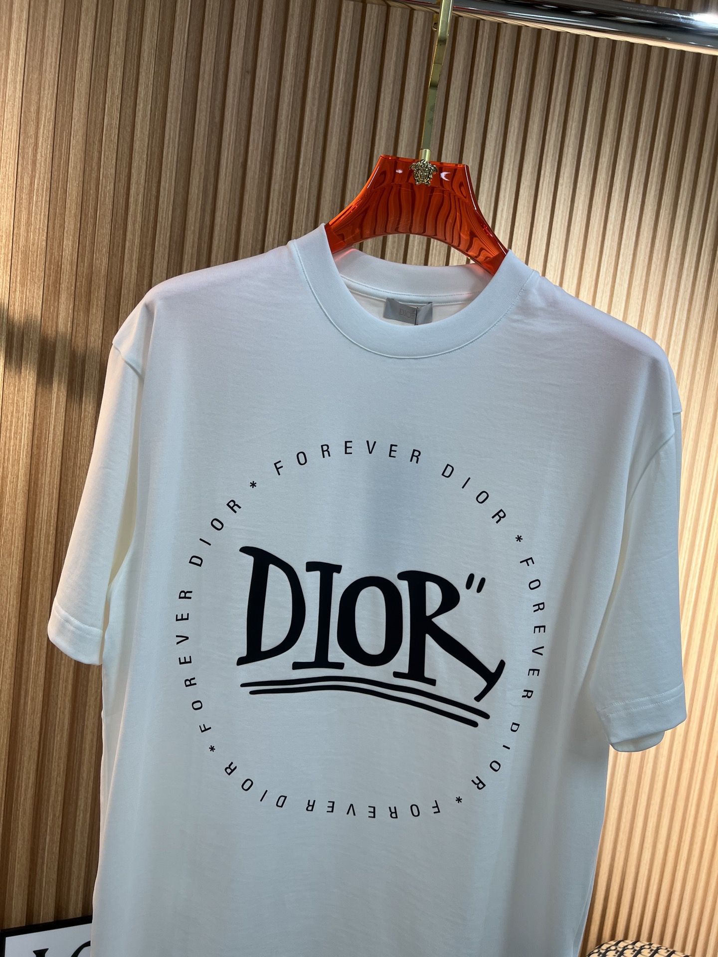   迪奥Dior  2025春夏新款首发专柜最新款短袖圆领T恤 高端订制 设计前卫时尚！品牌logo印花