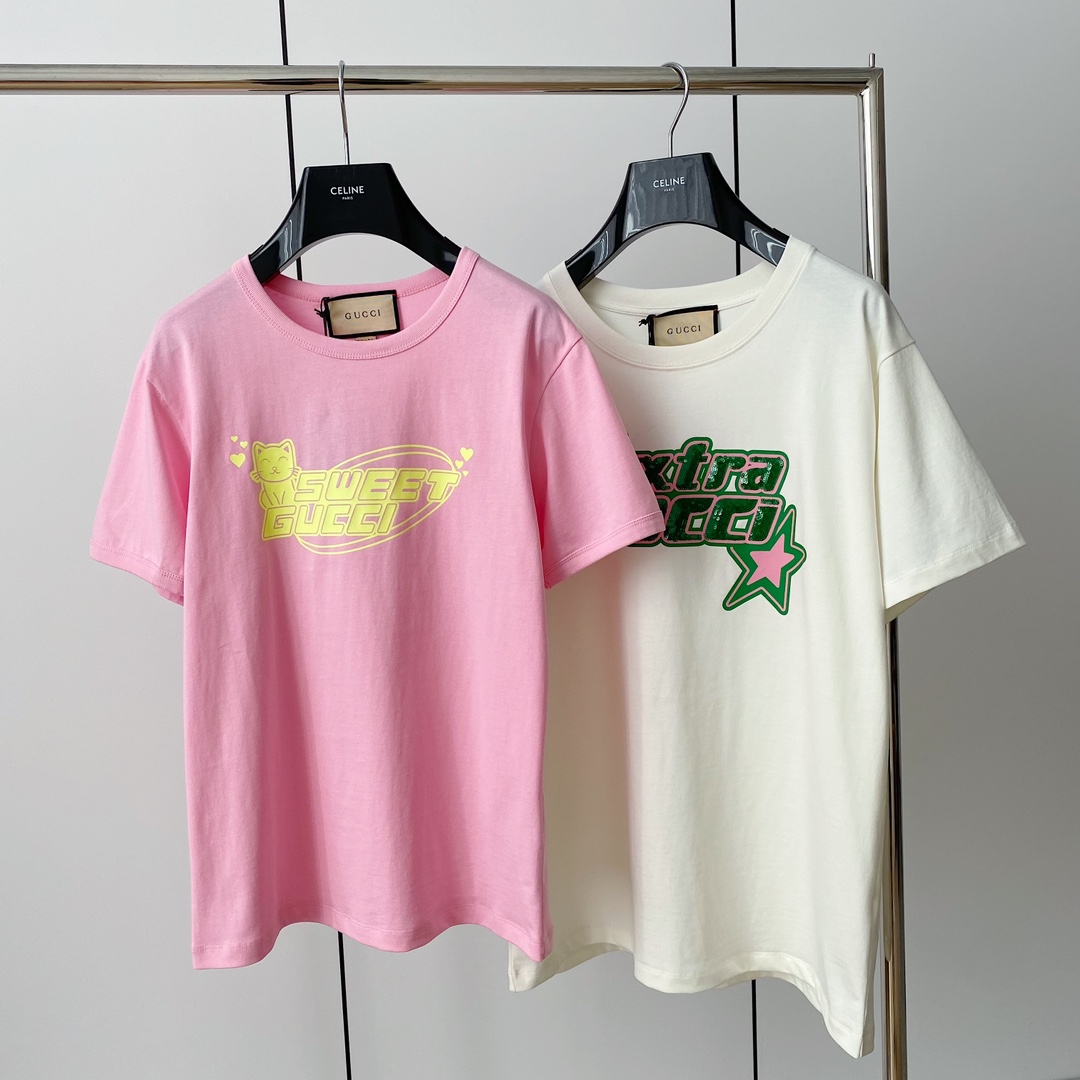 Gucci Abbigliamento T-Shirt Stampa