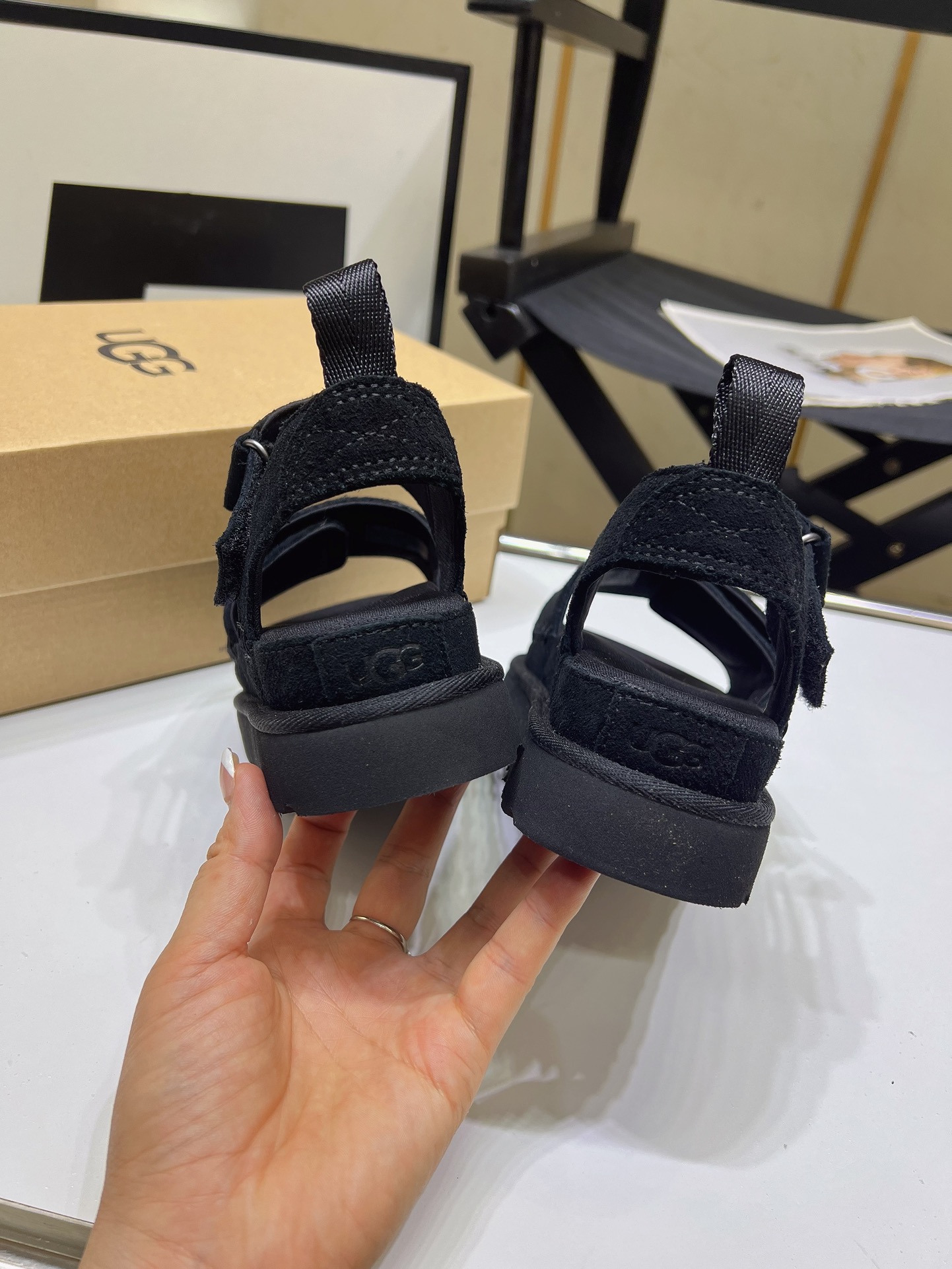 UGG Women's Goldenstar Sandal - Comfortable, Stylish, and Platform Sandals 8 i1716984596 8993 0
