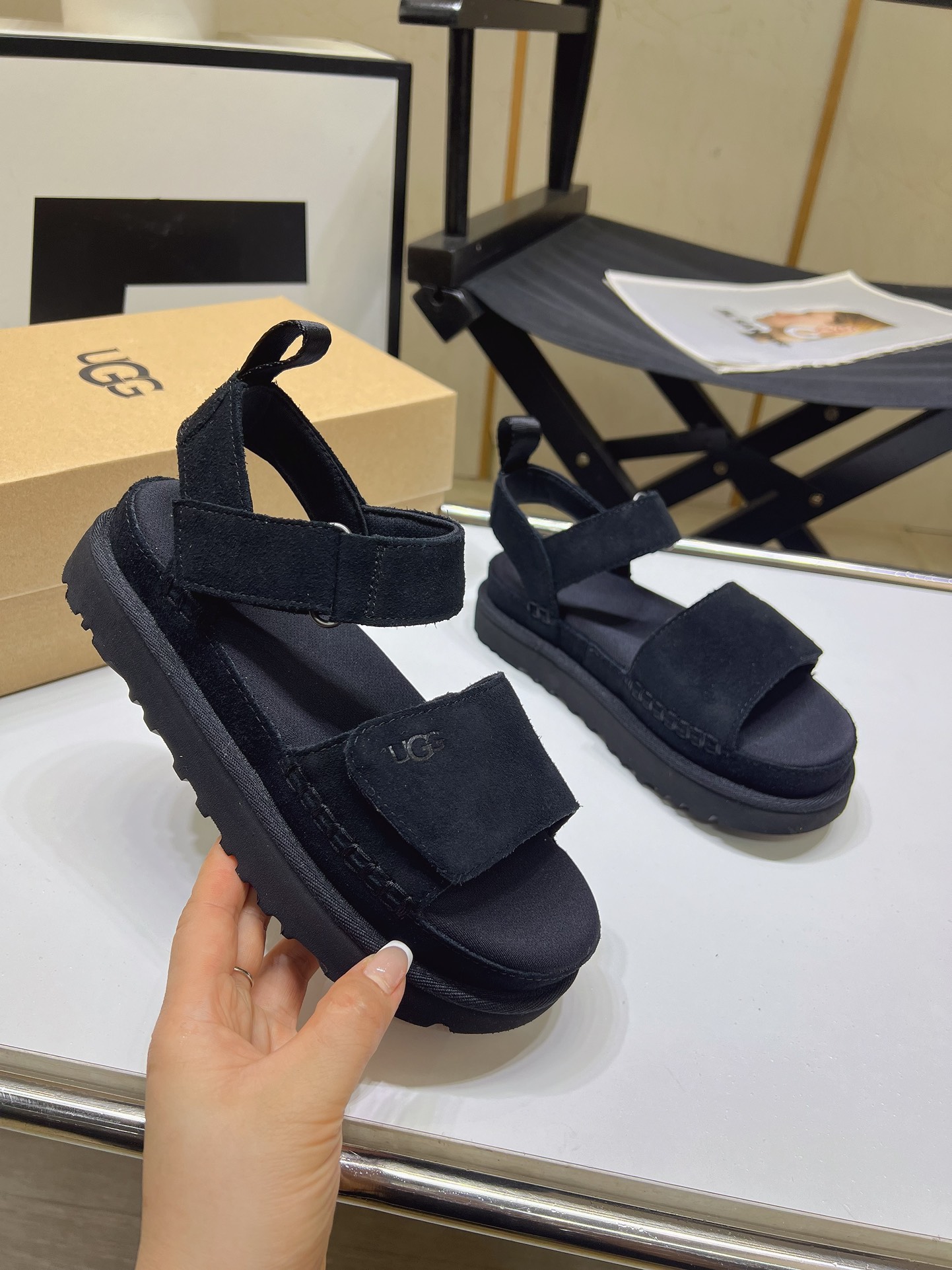 UGG Women's Goldenstar Sandal - Comfortable, Stylish, and Platform Sandals 4 i1716984597 2202 8