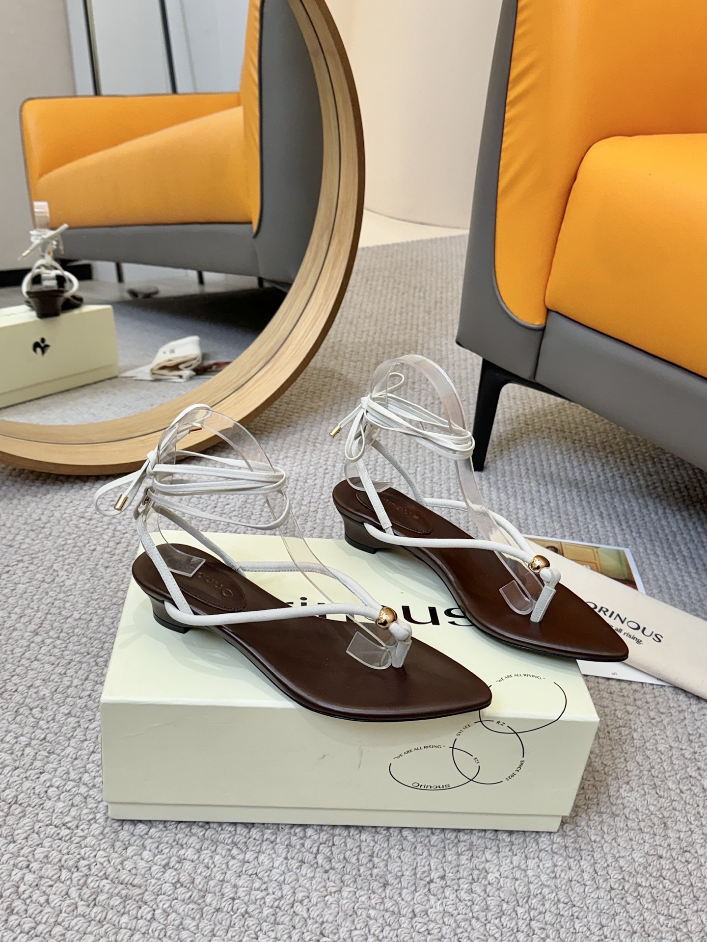ORINOUS 2025 New Women's Lace-Up Sandals: Convertible, Stylish, and Comfortable 2 i1743465014629 9489 0 4