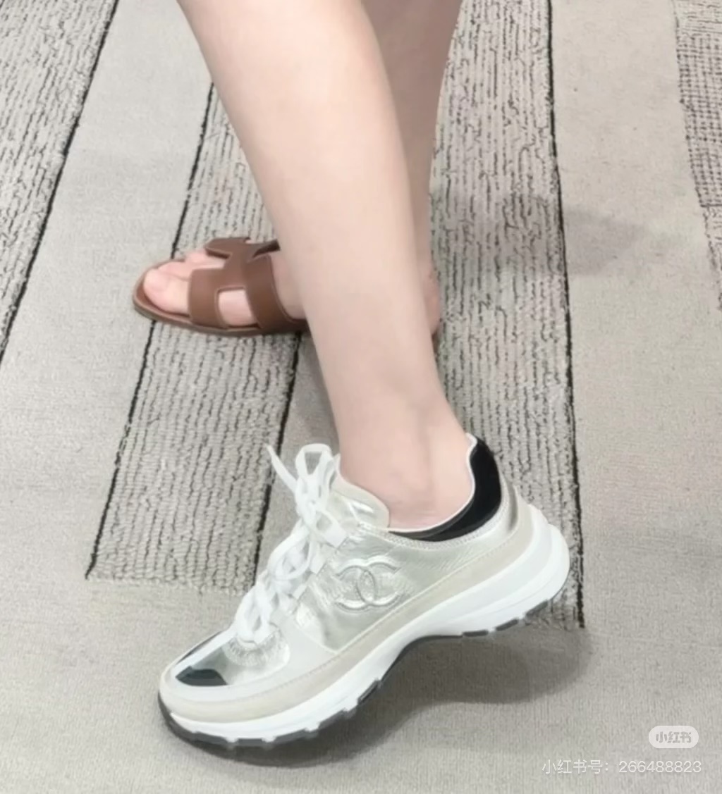 NO:409684,This year's new Chanel sports trendy shoes have super multi-color choices, dad shoes, chanel19860909今年新款香奈儿运动潮鞋超级多颜色选择,老爹鞋,chanel,Women's Shoes