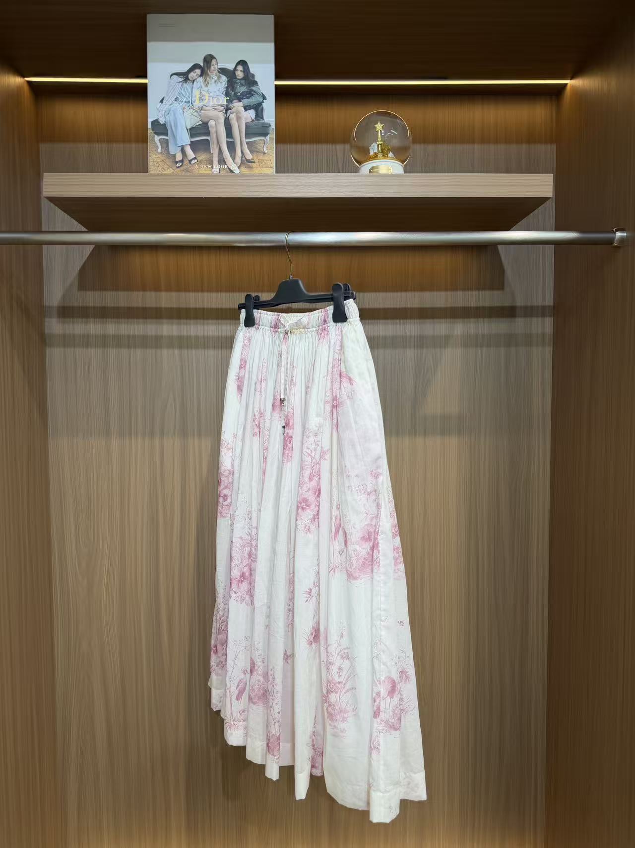 디올 디올리비에라 미디 플레어 스커트 이미지 2