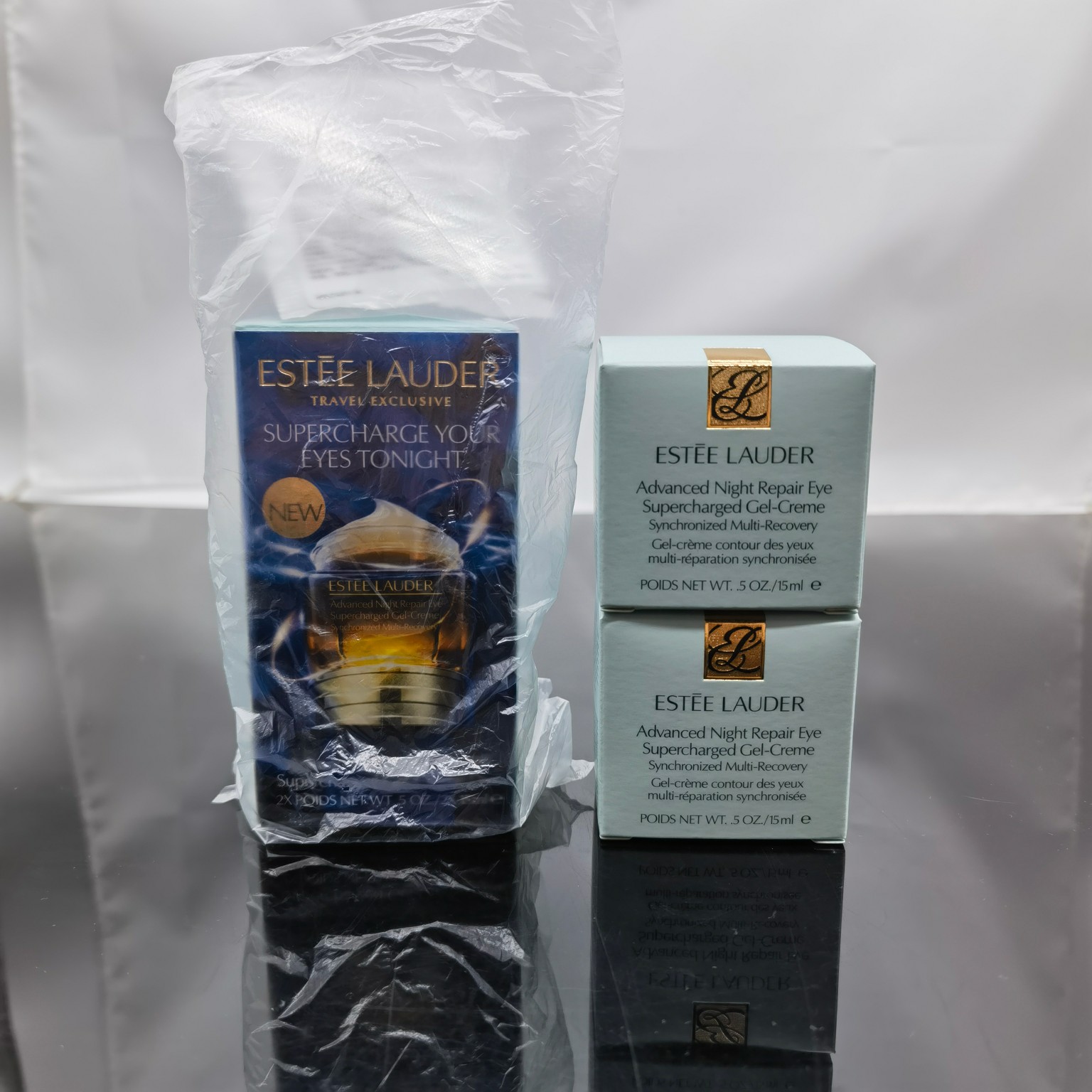 ¡35! ¡Lote de 2 unidades del nuevo sérum de ojos antiluz azul de Estée Lauder! La etiqueta dorada inferior no se puede …