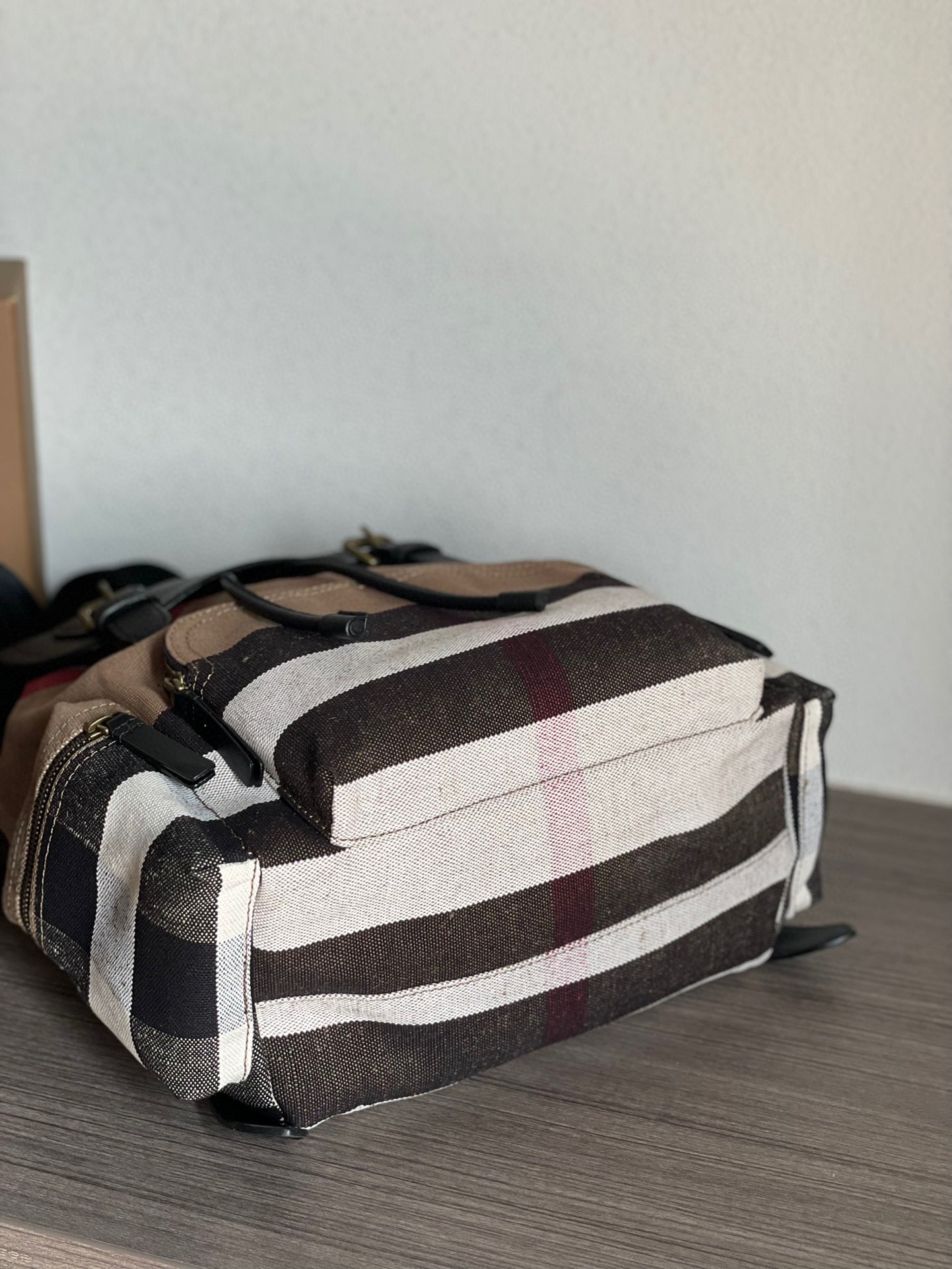 B家「The Rucksack 軍旅背包」大サイズ・耐久性キャンバス製