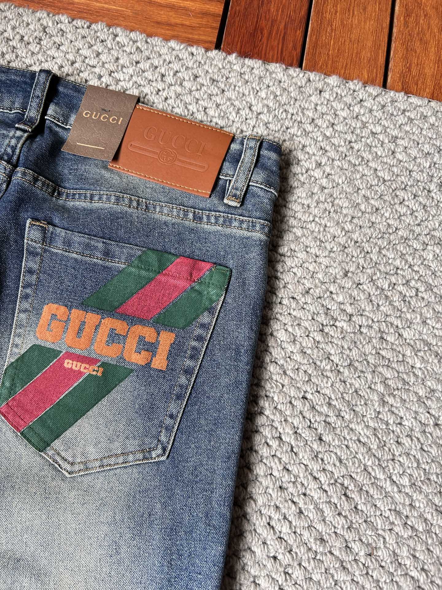 Gucci 25SS Limited Edition Street Style Jeans - Premium Denim, Comfortable Fit 9 i1750009377866 6687 0 7