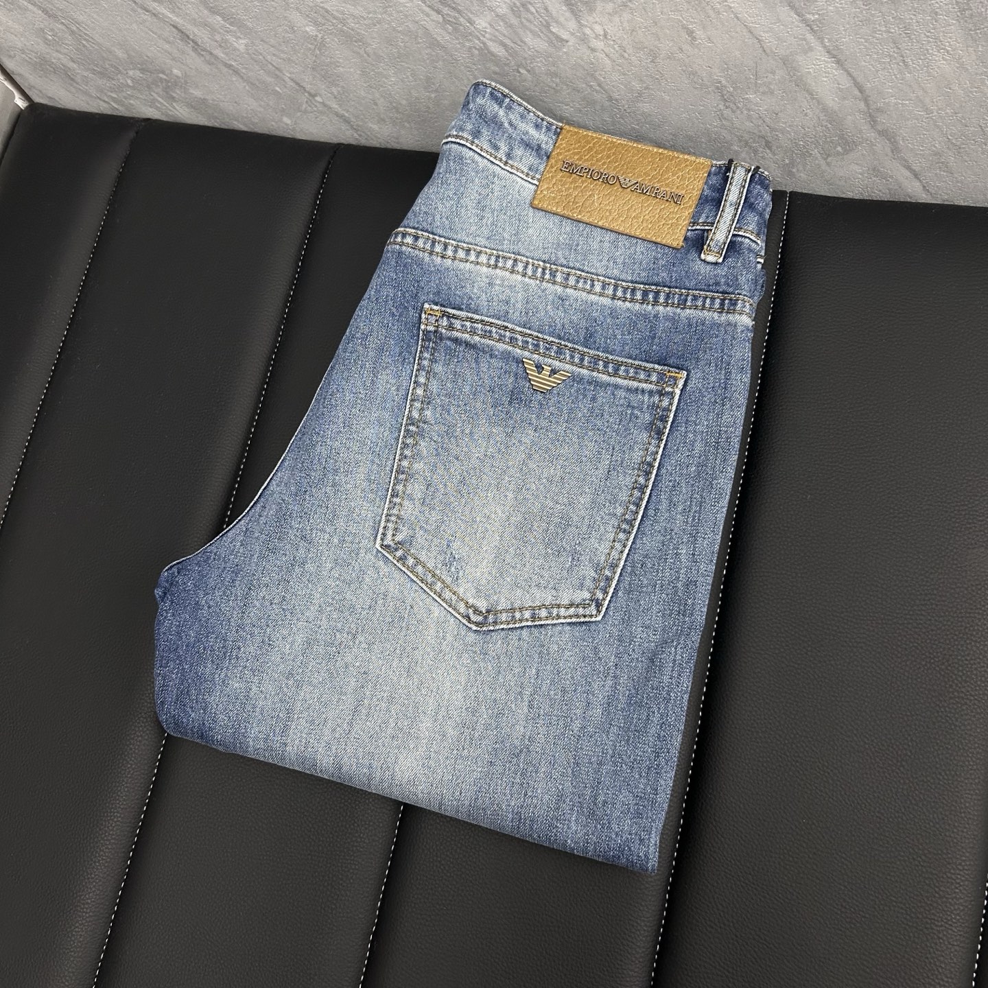 Men's Emporio Armani Slim Fit Denim Jeans - Premium Quality, Comfortable Stretch