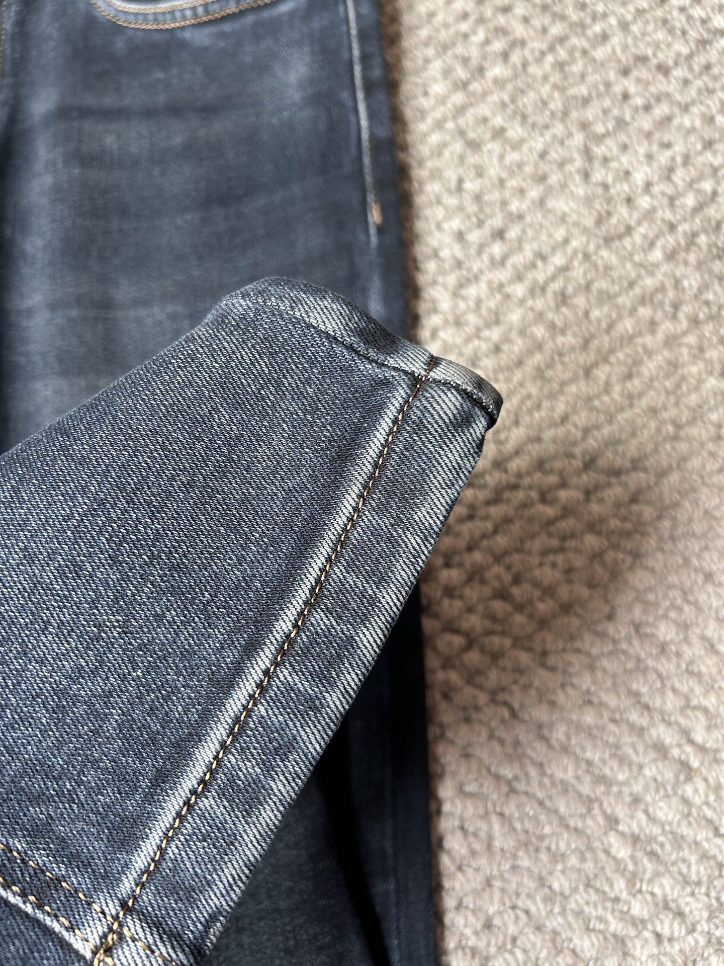 杰尼*秋冬🔥🔥ss秋冬新品，官网同步有售，男士高端休闲牛仔裤，高端进口面料，带弹力，，五搭配，即经典又时