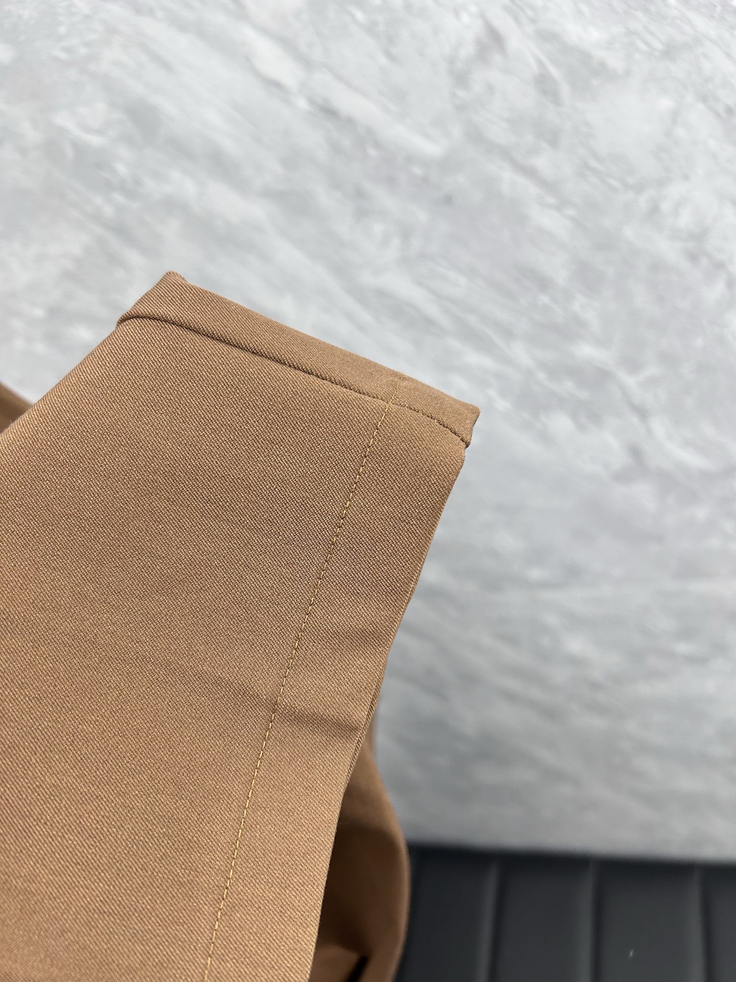 杰尼‘’休闲裤 西裤2025SS秋冬新款 高级定制裤子专用面料 定制原版五金 重工工艺打造 车工走线精细