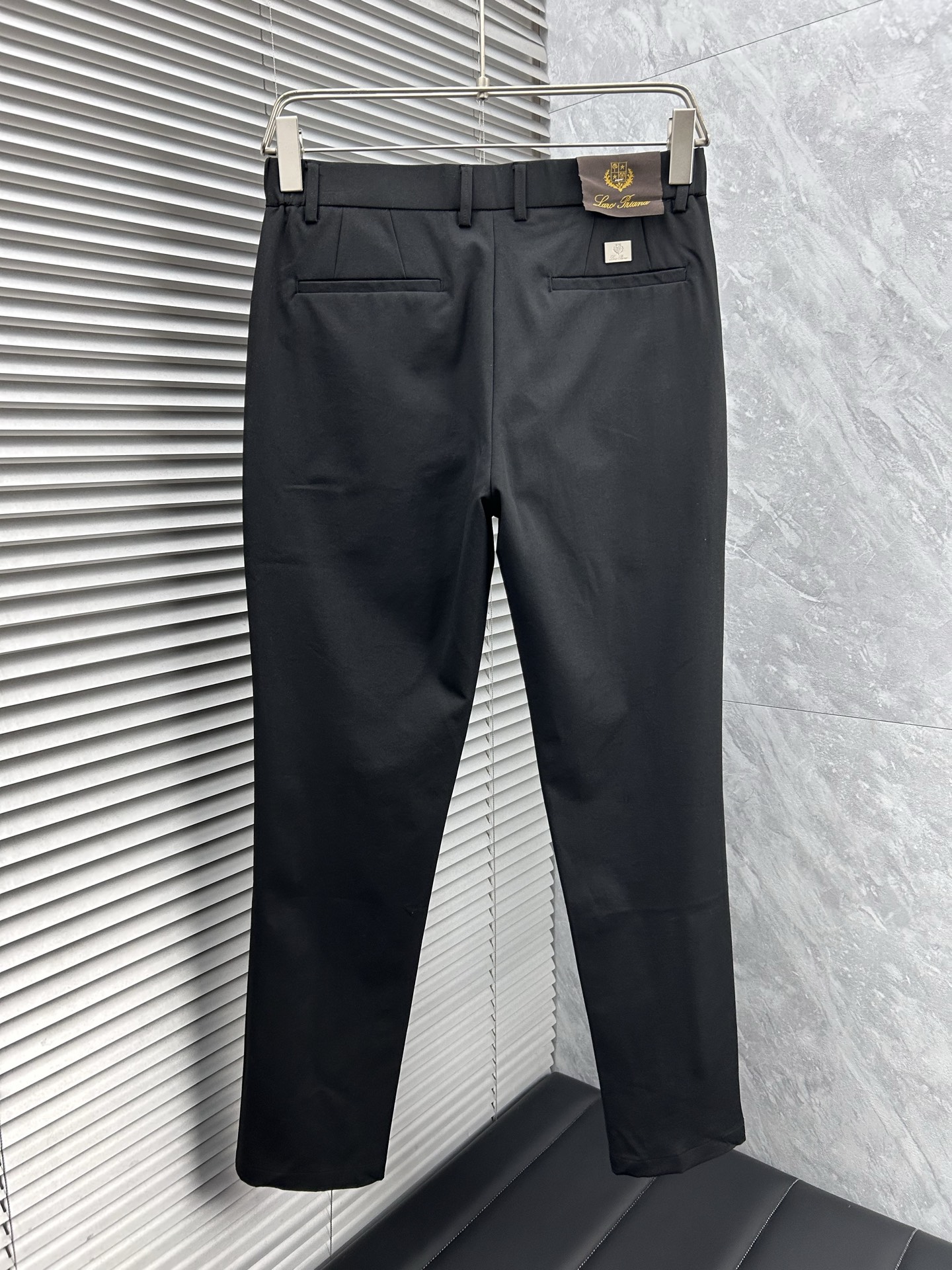 BC 休闲裤 西裤2025SS秋冬新款 高级定制裤子专用面料 定制原版五金 重工工艺打造 车工走线精细 