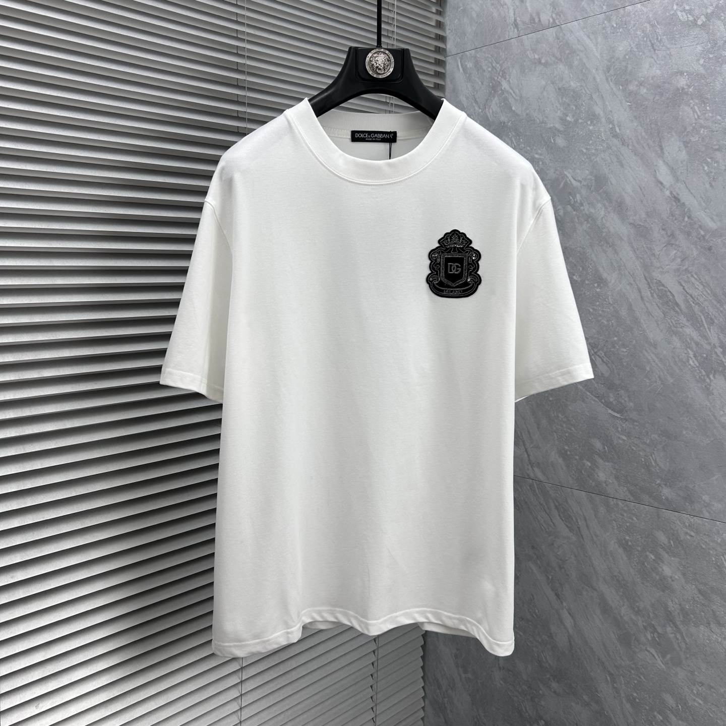 NO:877353,DG 2026 spring and summer new products, mercerized cotton round neck short-sleeved T-shirt, counter size M-XXXL 175/140, recommended L,, T-shirt, tees, t-shirt,19860909DG 2026年春夏新品上新 丝光棉圆领短袖T恤 专柜码数M-XXXL 175/140建议L,,T-shirt,tees，t-shirt,,Men's clothing