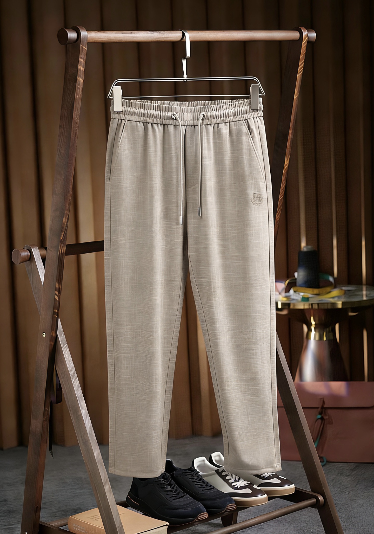 NO:877290,BC’s top product 2026 spring and summer new casual pants!  On sale simultaneously on the official website. The brand's classic LOGO casual pants, customized fabrics, excellent comfort, strong touch. Highly recognizable, perfect appearance and craftsmanship. Sizes M-3XL,,19860909BC‘’顶级货品 2026春夏新款休闲裤！官网同步发售.品牌经典LOGO休闲裤 ,定制面料,舒适度极好,手触感强烈.辨识度极高,完美品相工艺. 尺码M-3XL,,,Men's clothing