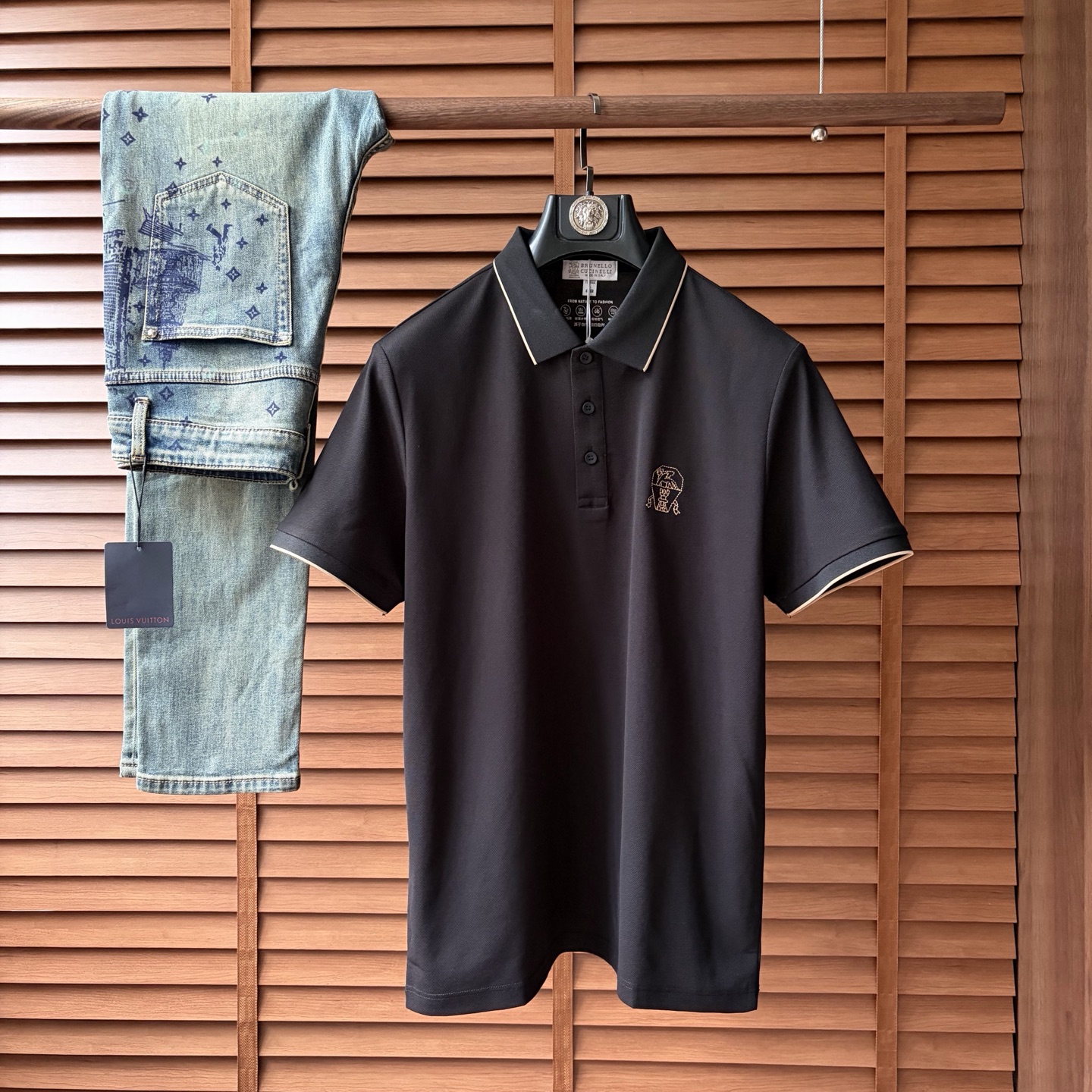 NO:918691,BC men's 2026 spring and summer new short-sleeved lapel polo shirt, men's elegant and stylish first choice in autumn and winter, long-sleeved lapel, high-end simple series of polo shirts that can be worn all year round!  The upper body is crisp and stylish, and it doesn’t look out of place when worn alone!  Size M-3XL, next day shipping, T-shirt,19860909BC 男款2026春夏新款短袖翻领Polo衫,男人秋冬季优雅高大尚首选单品长袖翻领,可以穿一整年的polo衫高端简约系列 ！上身挺括有型,单穿内搭毫无违和感！码数Ｍ-3XL,隔天出货,,T-shirt,,Men's clothing