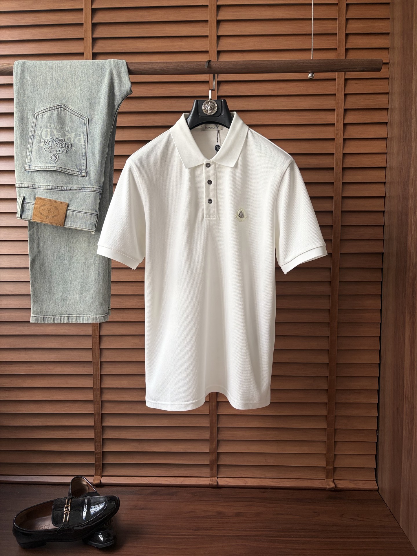 NO:937816,Mongolian*2026 spring and summer new products, lapel short-sleeved POLO shirt, good product, no need to introduce too much, look at the details, counter size M-XXXL 175/140, recommended L,,,T-shirt,19860909蒙*2026年春夏新品上新 翻领短袖POLO衫 好货不用过多介绍 看细节 专柜码数M-XXXL 175/140建议L,,,T-shirt,,Men's clothing