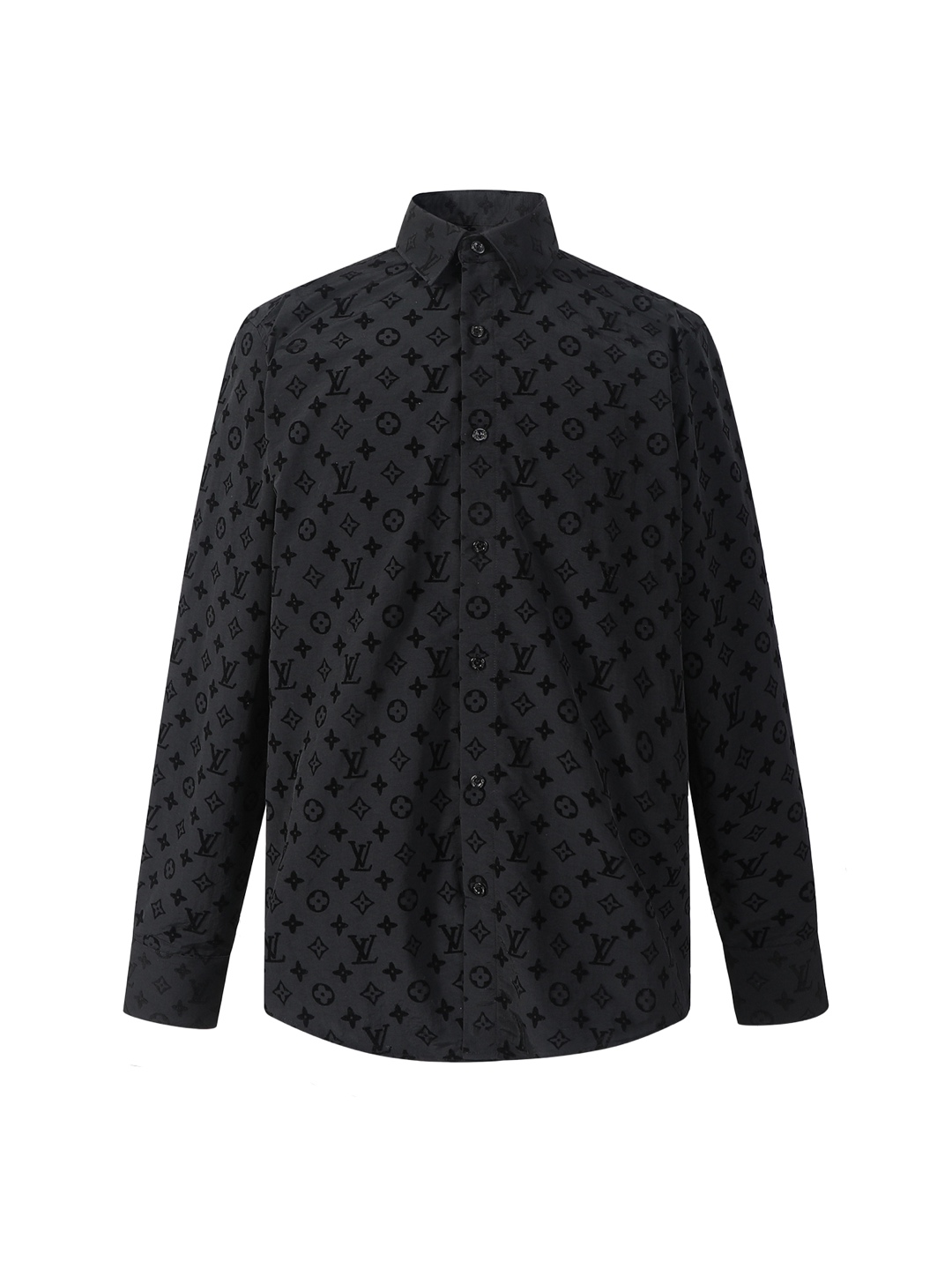 NO:522823,.LOUIS VUITTON classic flocking long-sleeved shirt ● Authentic 19984 purchased and developed ●40 nylon plain fabric ●75D lining ● Fabric fermentation wash ● Cloth flocking ● Custom 11 buttons ● Custom 11 trademark ● Fitting style ● Size S M L XL,,louis vuitton,shirts,alexander wang19860909.LOUIS VUITTON经典植绒长袖衬衫 ●正品19984购入开发 ●40支锦纶平纹面料 ●75D衬布 ●面料酵洗 ●布匹植绒 ●定制11纽扣 ●定制11商标 ●合身版型 ●尺码S M L XL,,louis vuitton,shirts,alexander wang,Men's clothing
