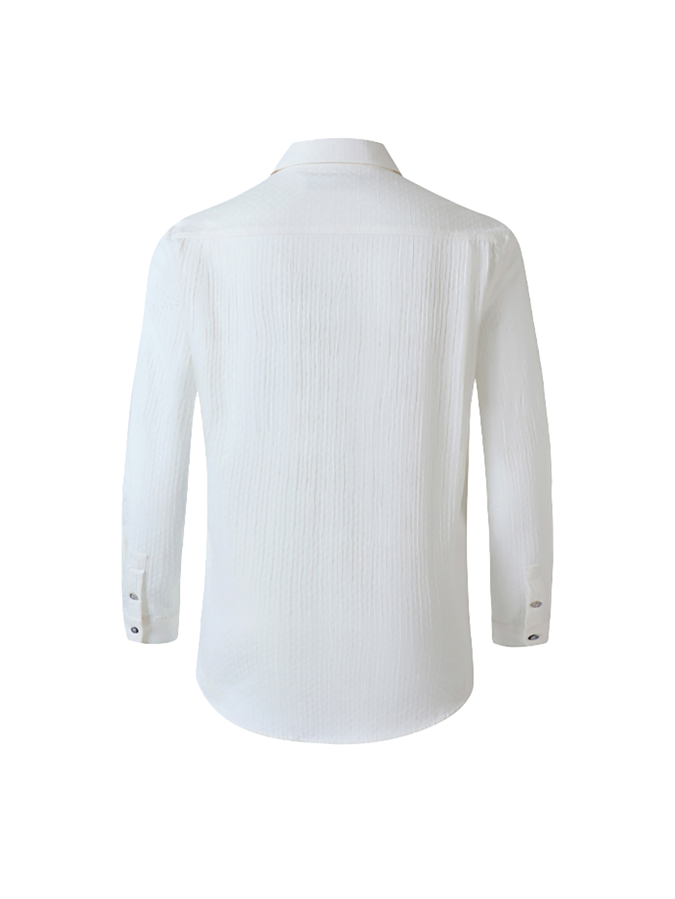 。LOUIS VUITTON 25SS棉华棉质混纺长袖衬衫●正品10800购入开发●定制泡泡棉质提花面料