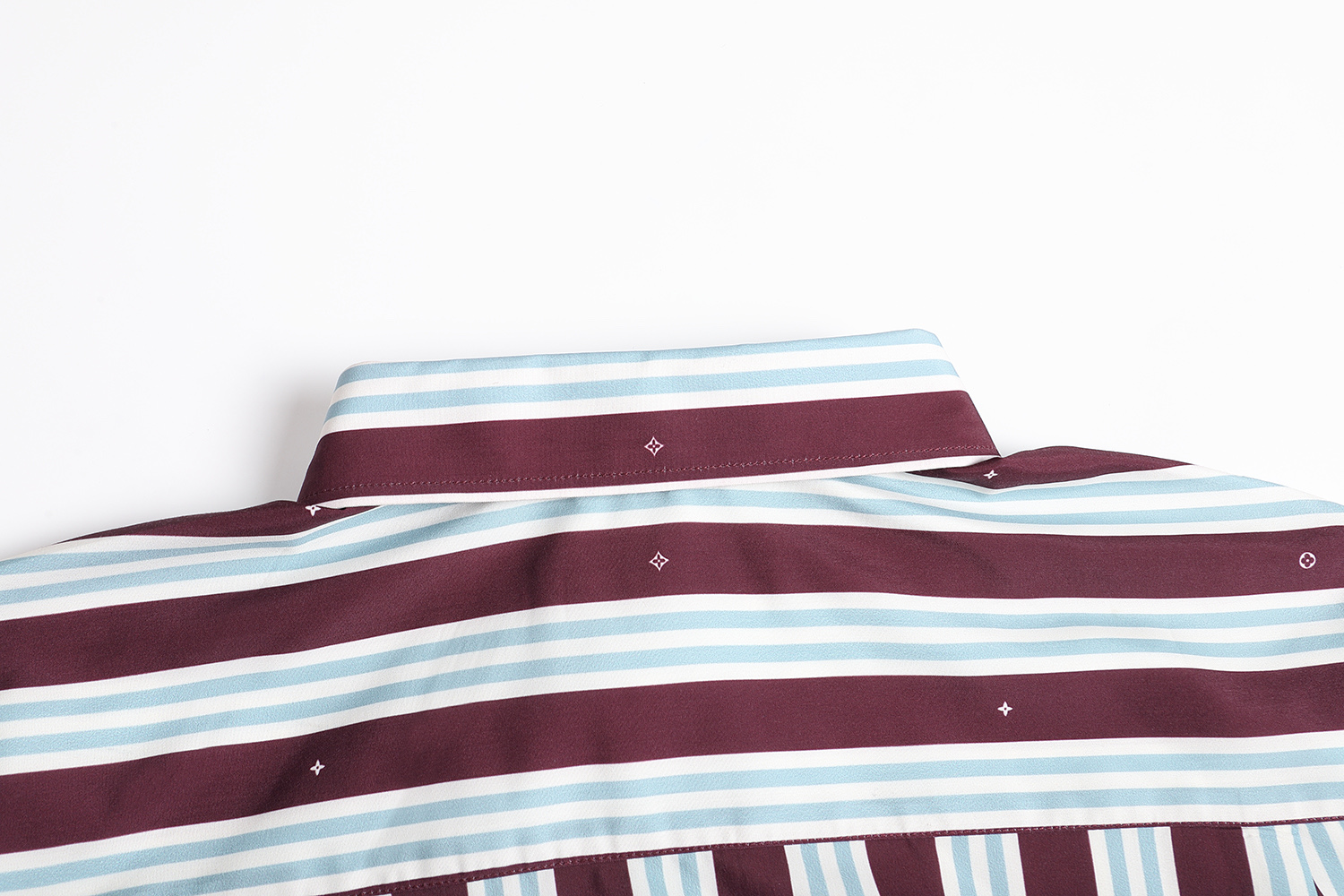 。LOUIS VUITTON 25SS条纹短袖衬衫●正品10300购入●采用40支棉纱混纺面料●布匹直喷