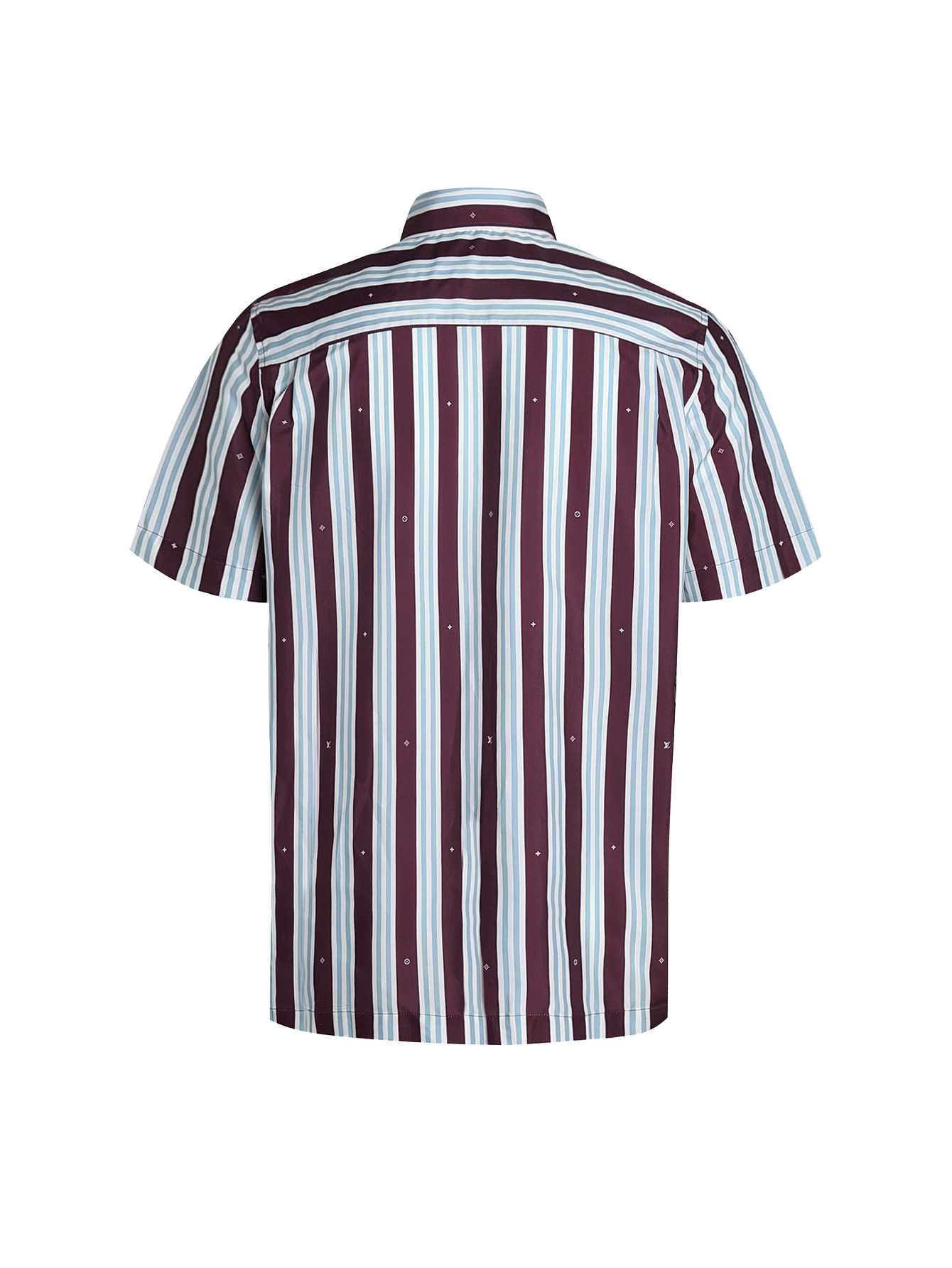 。LOUIS VUITTON 25SS条纹短袖衬衫●正品10300购入●采用40支棉纱混纺面料●布匹直喷