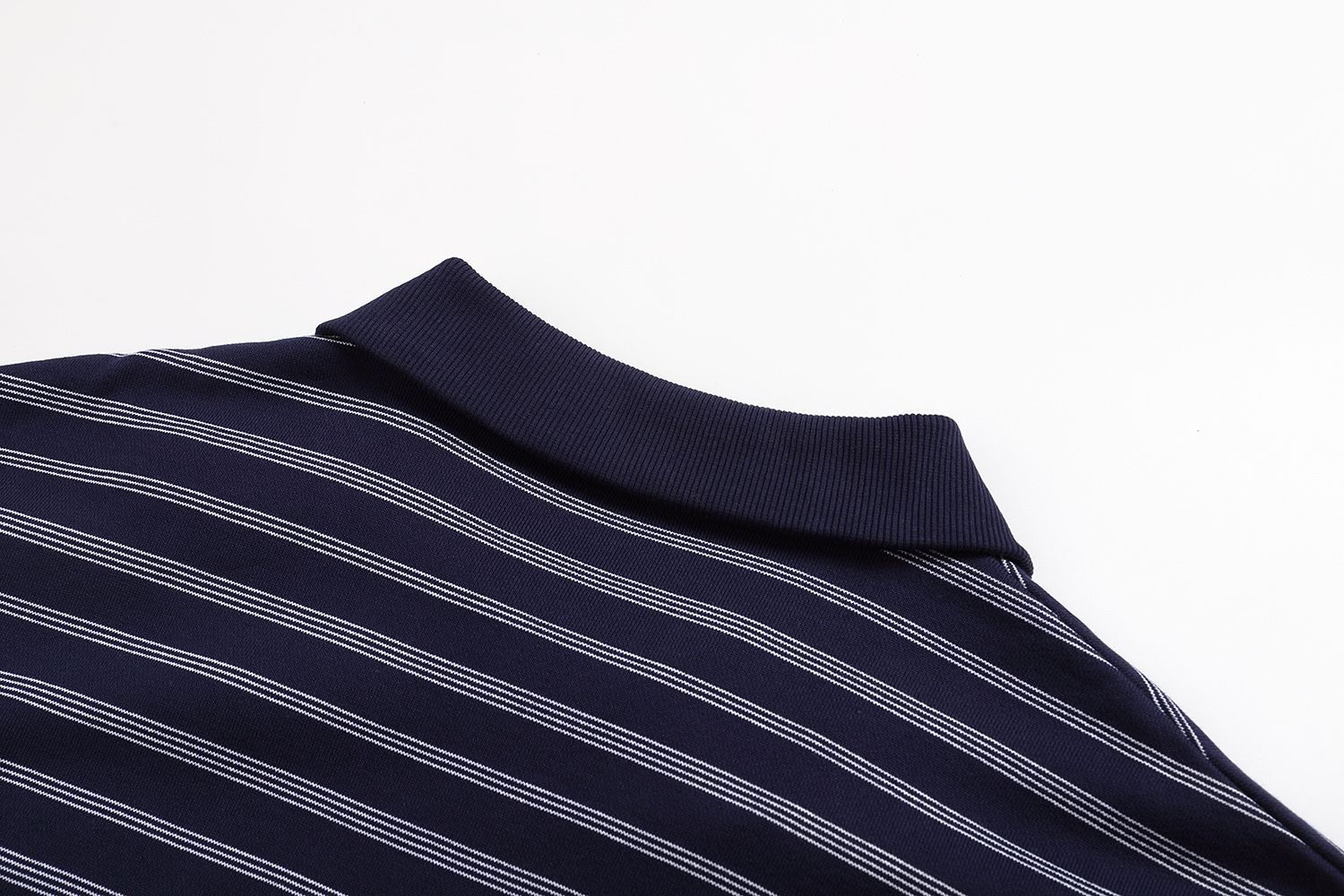 Miu Miu Striped Zip-Up Polo Shirt, Long Sleeve, Relaxed Fit - Sizes S-XL 5 i1755513618341 6674 0 3
