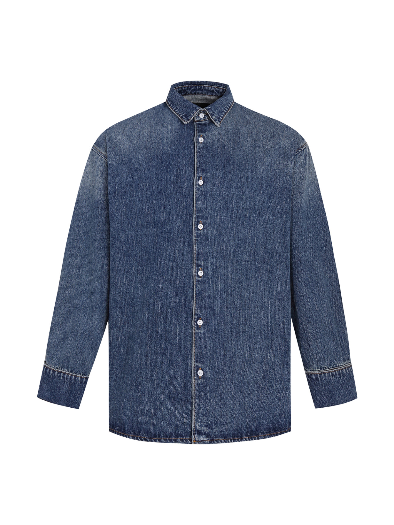 NO:529439,.PRADA lapel loose long-sleeved denim jacket ● Authentic 7219 purchase ● Fixed dyed 12*12 bamboo denim fabric ● Artificial monkey ● Laundry washing ● Customized 11 triangle mark ● Customized 11 buttons ● Customized 11 trademark ● Loose fit ● Size S M L XL,,prada, jackets & coats,alexander wang19860909.PRADA翻领宽松长袖牛仔外套 ●正品7219购入 ●定染赛洛纺12支*12支竹节牛仔面料 ●人工马骝 ●成衣洗褪 ●定制11三角标 ●定制11纽扣 ●定制11商标 ●宽松版型 ●尺码S M L XL,,prada,jackets & coats,alexander wang,Men's clothing