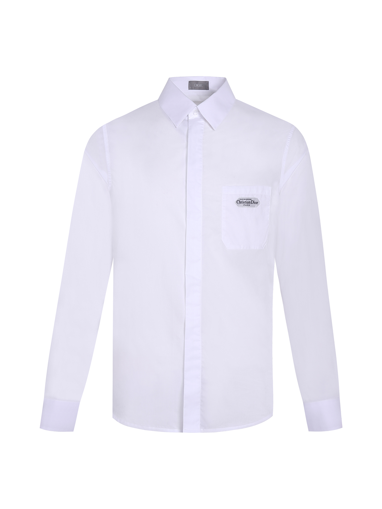 NO:530297,.DIOR 25SS label cotton poplin lapel patch pocket long sleeve shirt ● Authentic 7800 purchase ● 40 cotton poplin satin fabric ● 75D lining ● Artificial seam ● Artificial patch pocket ● Custom 11 buttons ● Custom 11 trademark ● Fit fit ● Size 36 38 40 42,,dior,shirts,silk fabric,alexander wang19860909.DIOR 25SS 标签棉府绸翻领贴袋长袖衬衫 ●正品7800购入 ●40支棉府绸缎面料 ●75D衬布 ●人工包缝 ●人工贴袋 ●定制11纽扣 ●定制11商标 ●合身版型 ●尺码36 38 40 42,,dior,shirts,silk fabric,alexander wang,Men's clothing