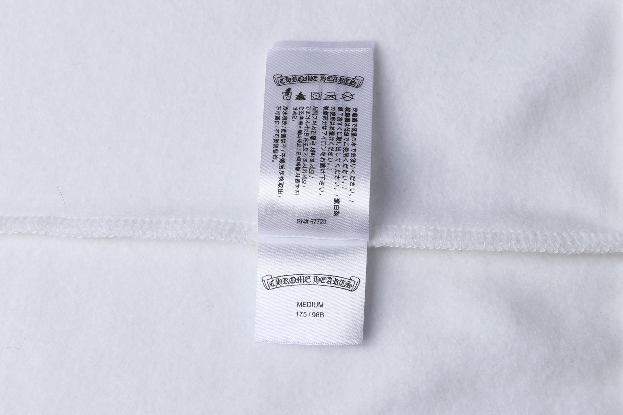 。Chrome Hearts连帽胶浆印花卫衣外套●380克全棉抓毛卫衣料●420克1*1配套高品潮牌罗纹