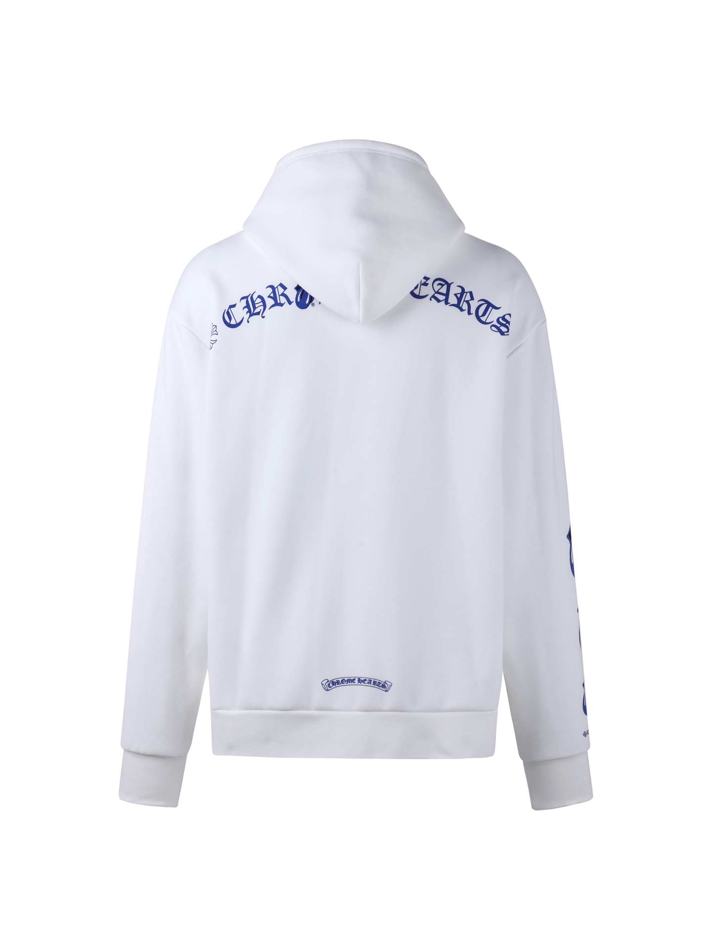 。Chrome Hearts连帽胶浆印花卫衣外套●380克全棉抓毛卫衣料●420克1*1配套高品潮牌罗纹