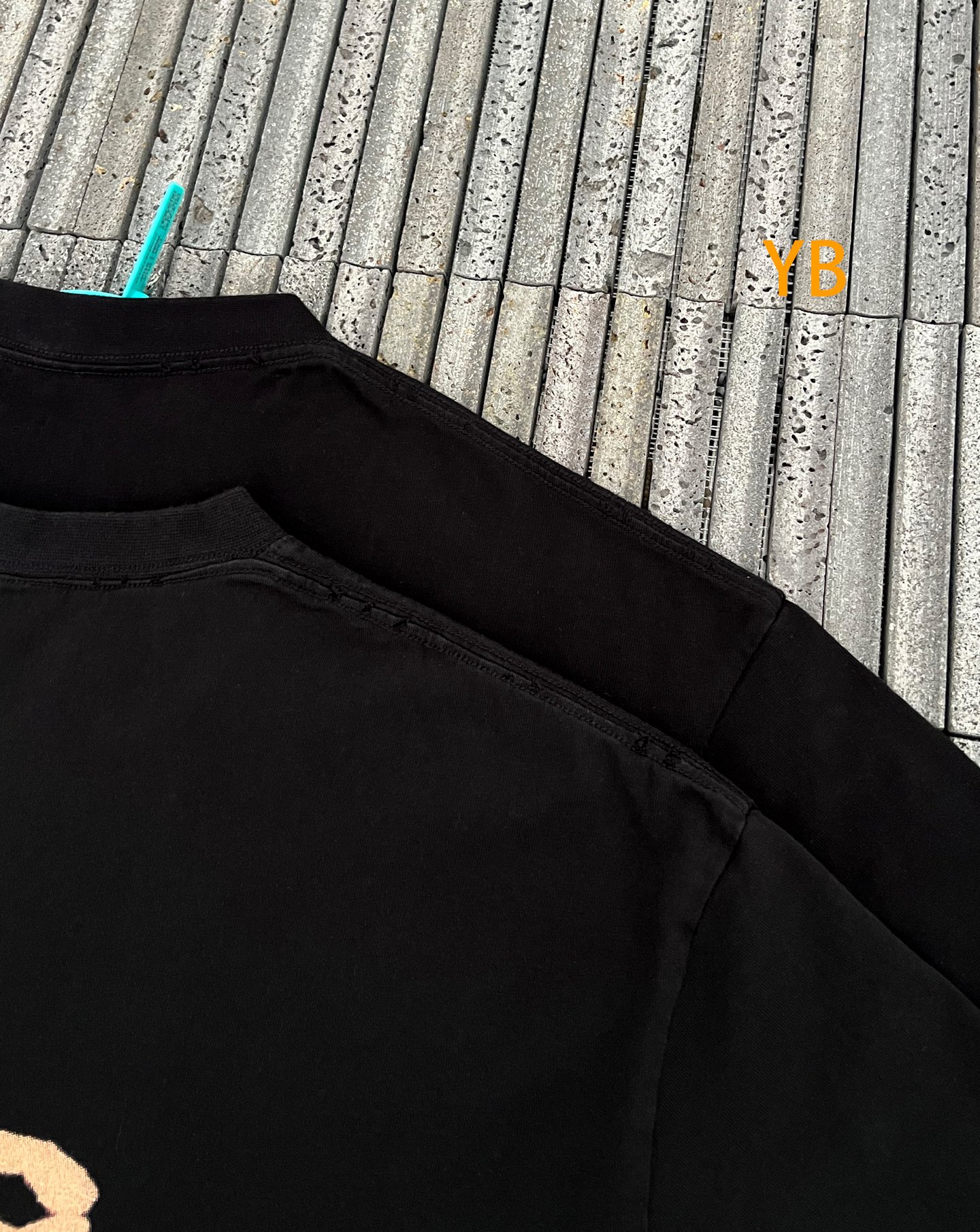 。BALENCIAGA 经典圆领数码印花直喷短袖T恤●正品3599购入开发●230克100%活性黑极品棉