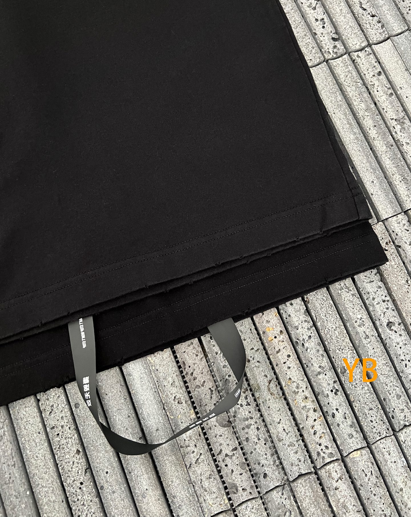 。BALENCIAGA 经典圆领数码印花直喷短袖T恤●正品3599购入开发●230克100%活性黑极品棉