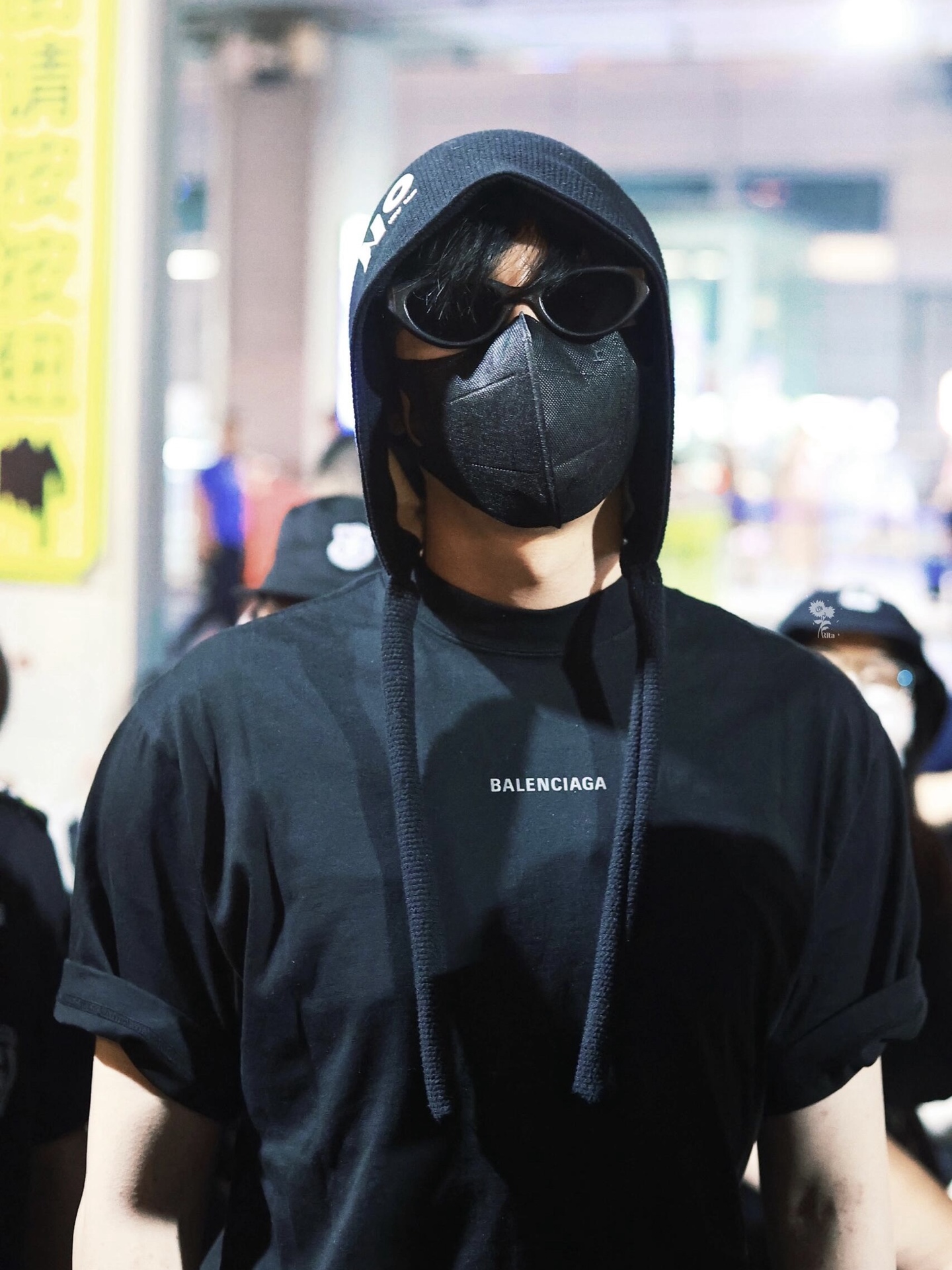 。BALENCIAGA 26SS字母刺绣圆领套头中号版型T恤●正品5600购入开发●32支巴黎棉双纱10