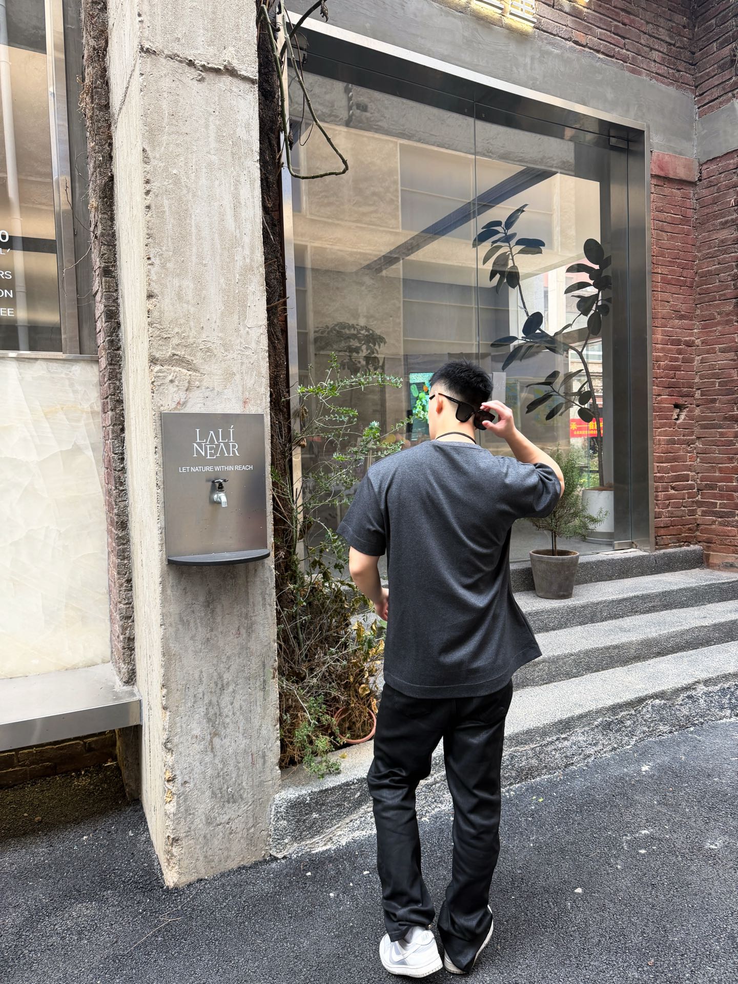 。GUCCI 26SS圆领双G互扣刺绣针织棉T恤●正品5300购入●40支双面面料230克●32支1*1