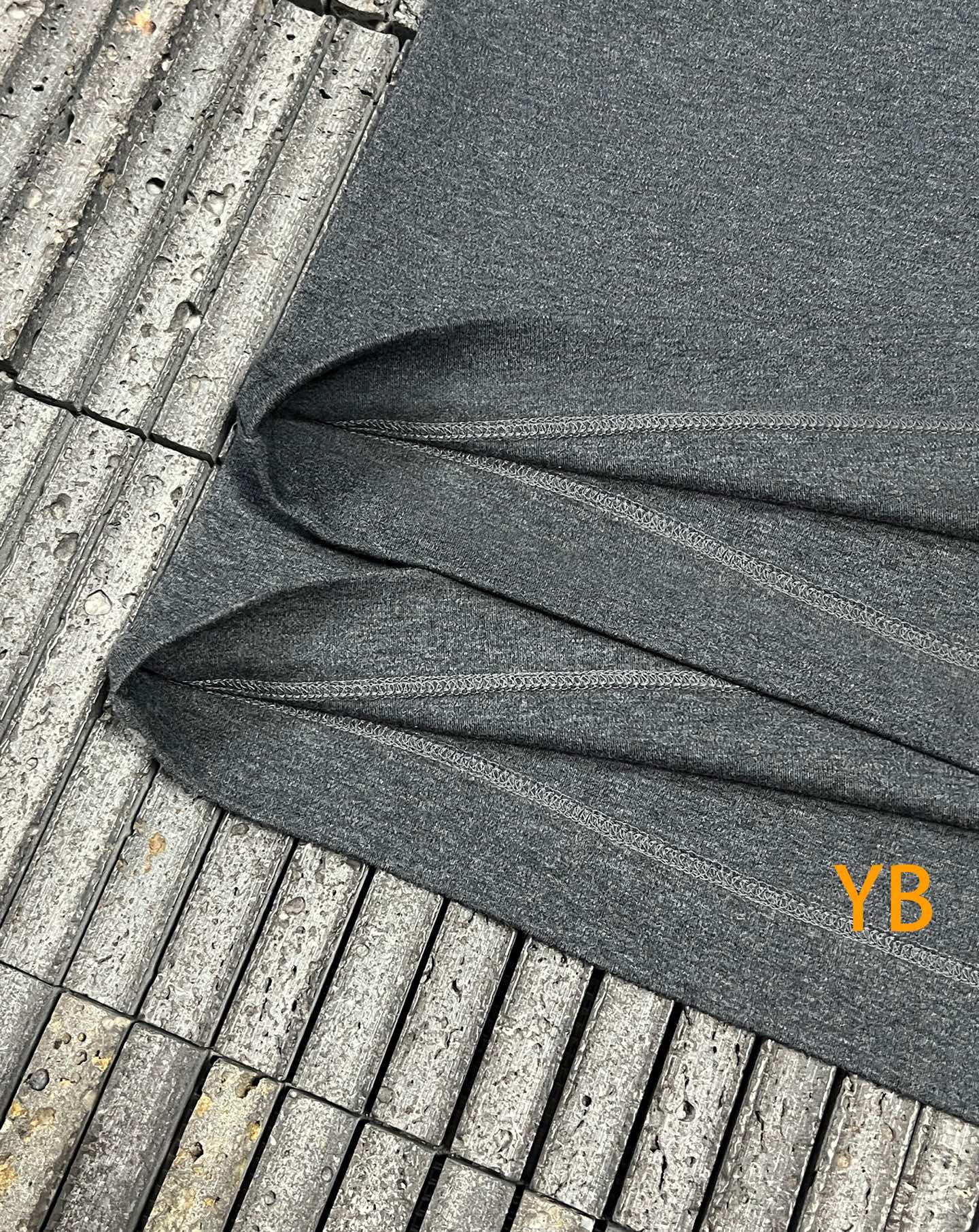 。GUCCI 26SS圆领双G互扣刺绣针织棉T恤●正品5300购入●40支双面面料230克●32支1*1