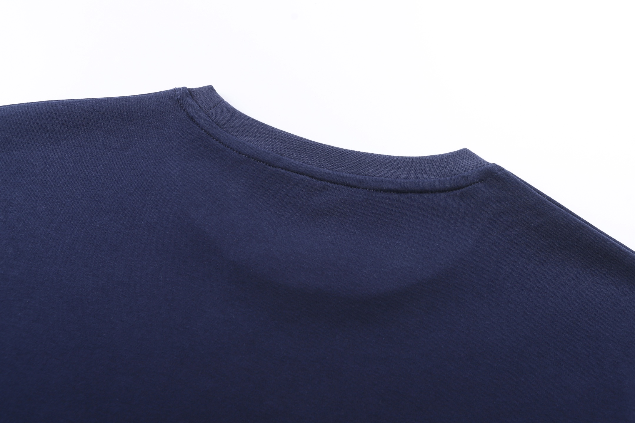 。GUCCI 26SS圆领双G互扣刺绣针织棉T恤●正品5300购入●40支双面面料230克●32支1*1