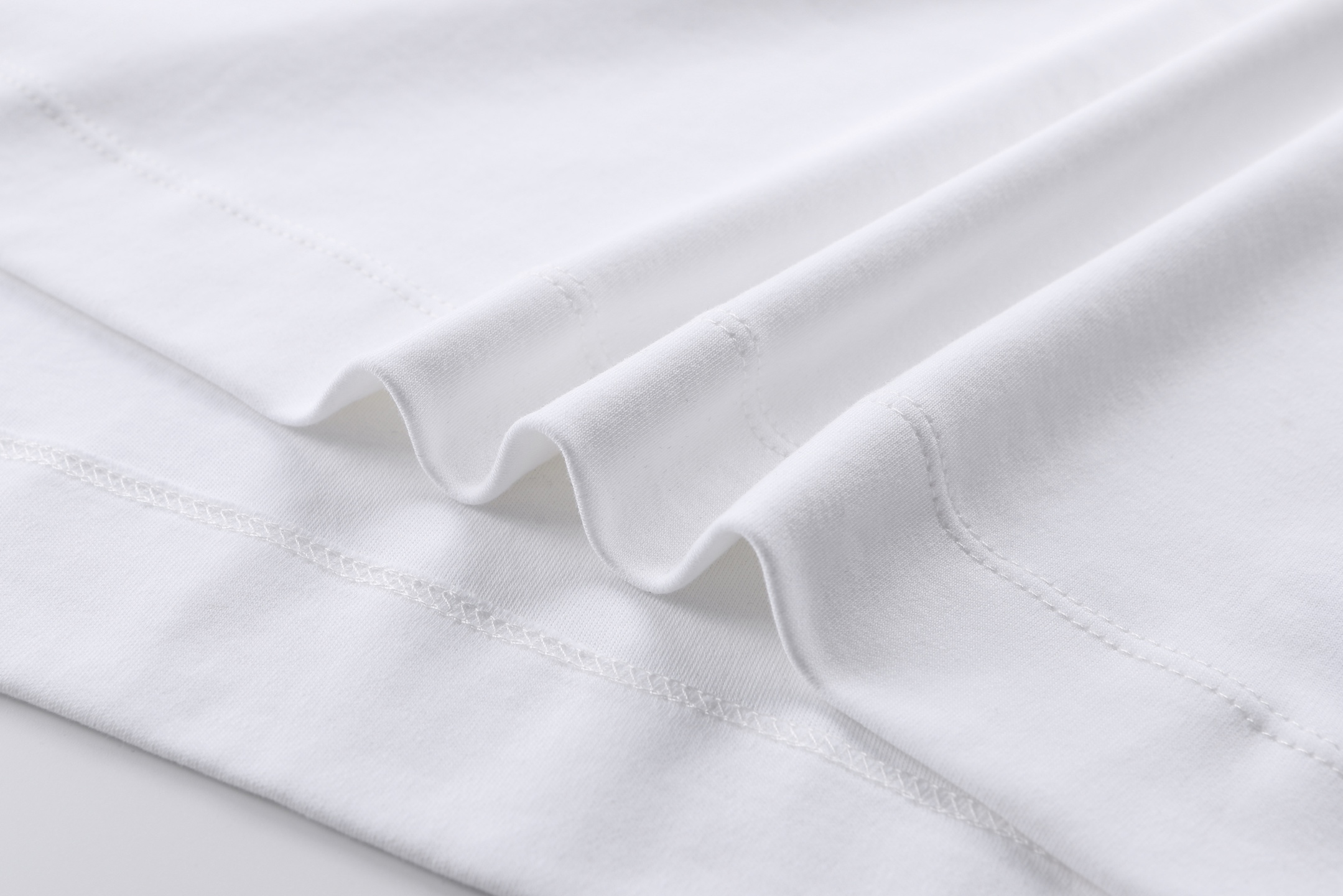 。GUCCI 26SS圆领双G互扣刺绣针织棉T恤●正品5300购入●40支双面面料230克●32支1*1