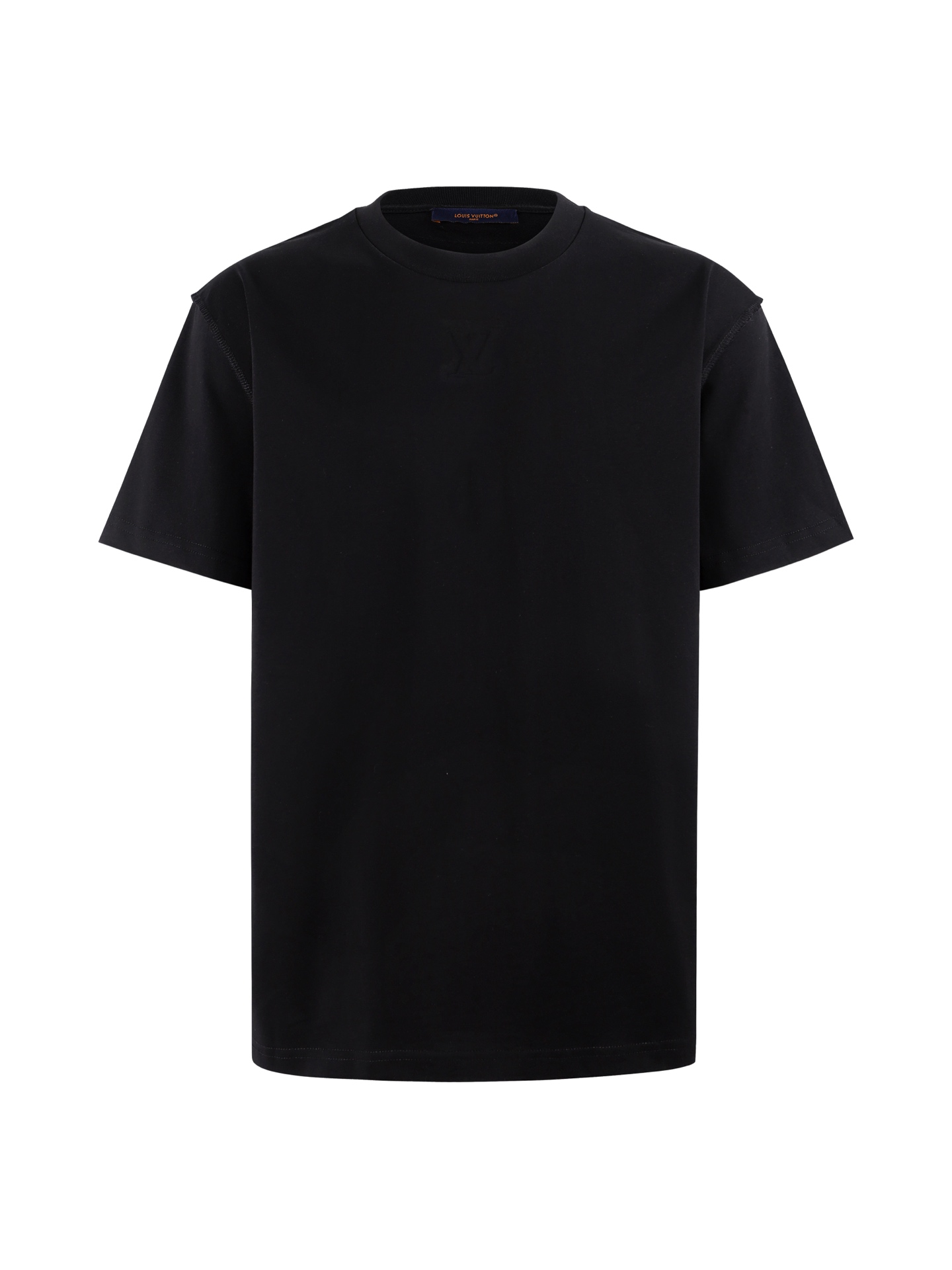 P100 LOUIS VUITTON 26SS Camiseta de manga corta con cuello redondo en relieve ●Compra y desarrollo auténticos de 5550 ●…