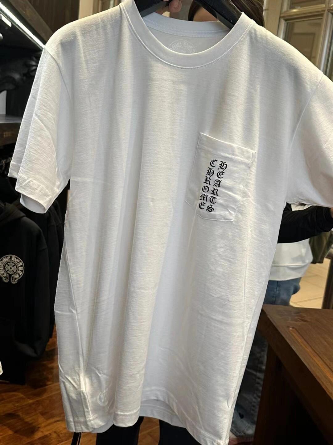Chrome Hearts 25SS日本限定印花短袖T恤 ●正品4549购入开发 ●21支爽滑平纹布180克 ●1*1配