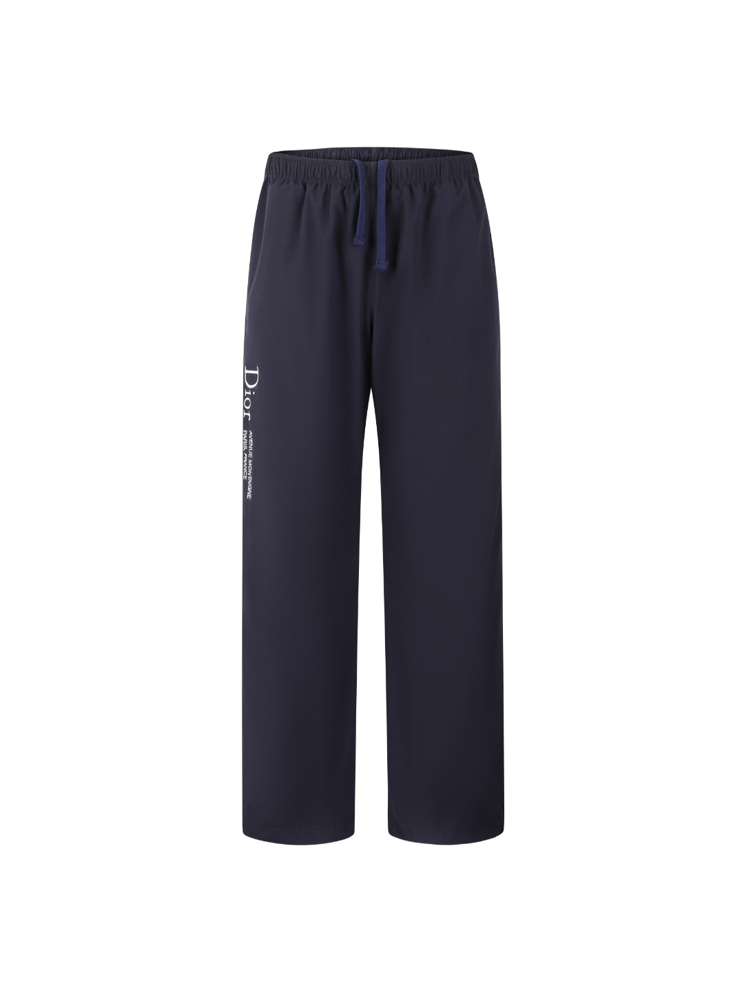 Dior DIOR 26SS刺绣两侧拉链运动休闲长裤
