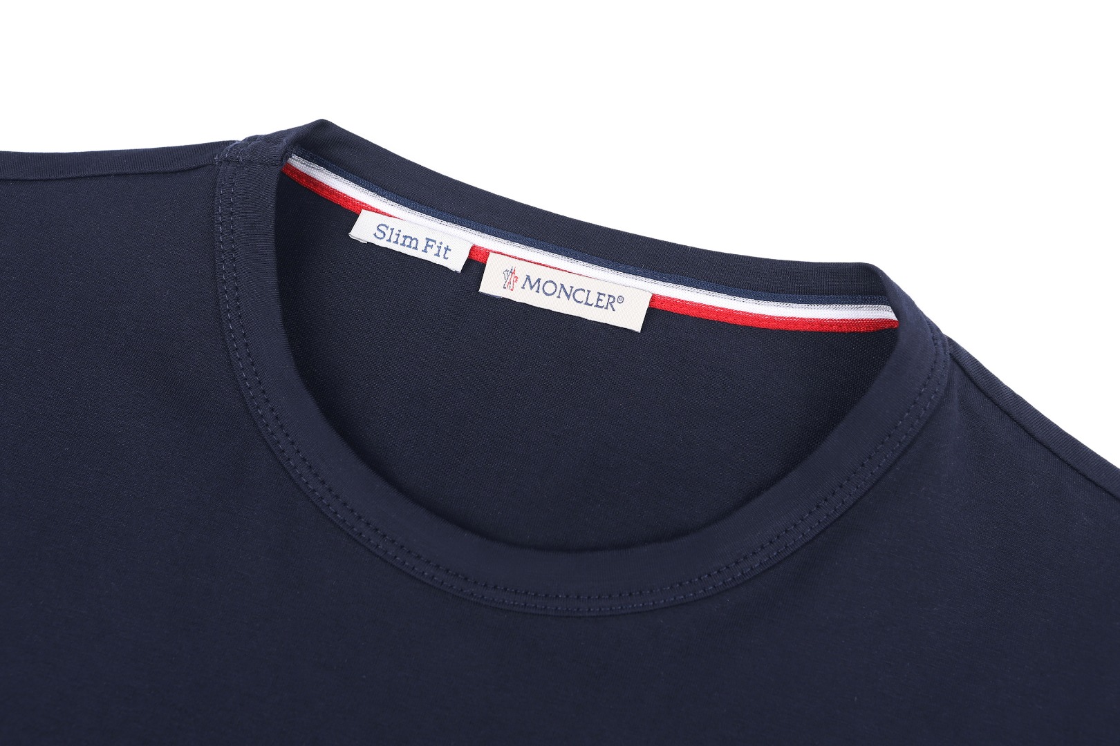 Givenchy 26SS徽标三色饰边棉质T恤
