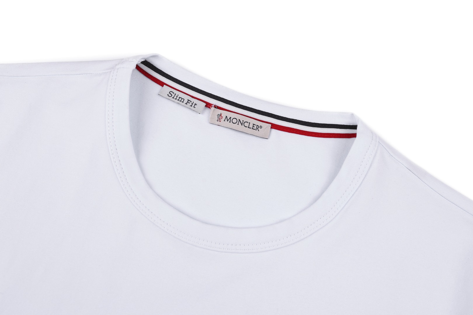 Givenchy 26SS徽标三色饰边棉质T恤