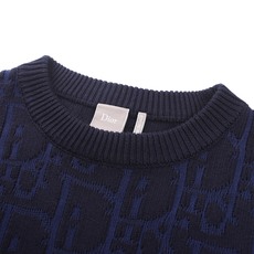 DIOR 26FW棉质混纺提花LOGO标识针织衫 ●正品17500购入开发 ●40支双股精疏棉混纺纱线 ●采用日本进口( DIOR 26FW棉质混纺提花LOGO标识针织衫 ●正品17500购入开发 ●40支双股精疏棉混纺纱线 ●采用日本进口(