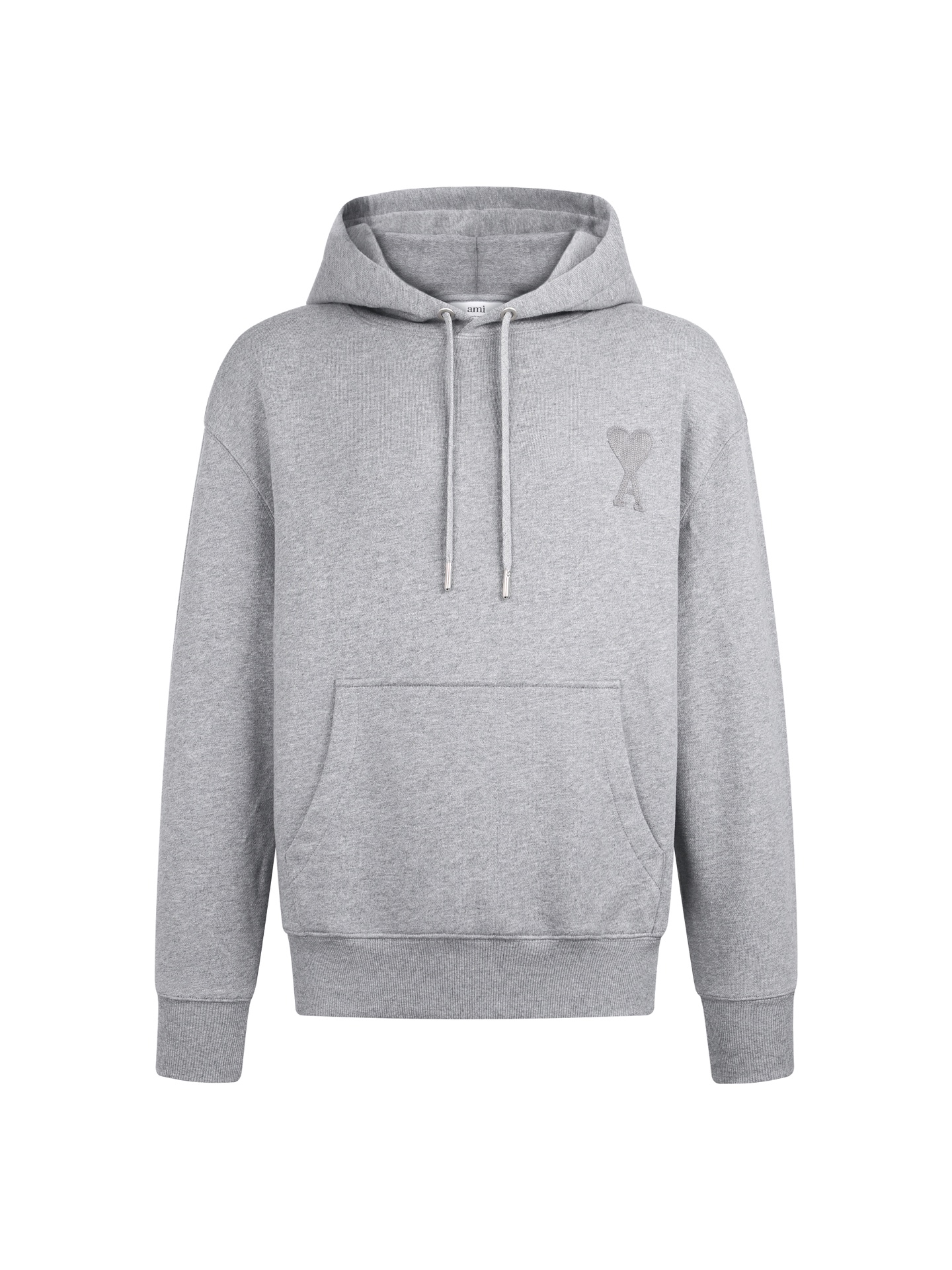 P215 Ami Paris 26FW Sudadera con capucha de algodón con logo bordado de corazón ●Compra original 2170 para desarrollo ●…