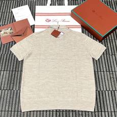 Loro Piana 26FW Savan桑蚕丝毛衣短袖Polo衫 ●正品11700购入开发 ●亚麻蚕丝混纺毛料 ●采用 Loro Piana 26FW Savan桑蚕丝毛衣短袖Polo衫 ●正品11700购入开发 ●亚麻蚕丝混纺毛料 ●采用