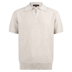 Loro Piana 26FW Savan桑蚕丝毛衣短袖Polo衫 ●正品11700购入开发 ●亚麻蚕丝混纺毛料 ●采用 Loro Piana 26FW Savan桑蚕丝毛衣短袖Polo衫 ●正品11700购入开发 ●亚麻蚕丝混纺毛料 ●采用